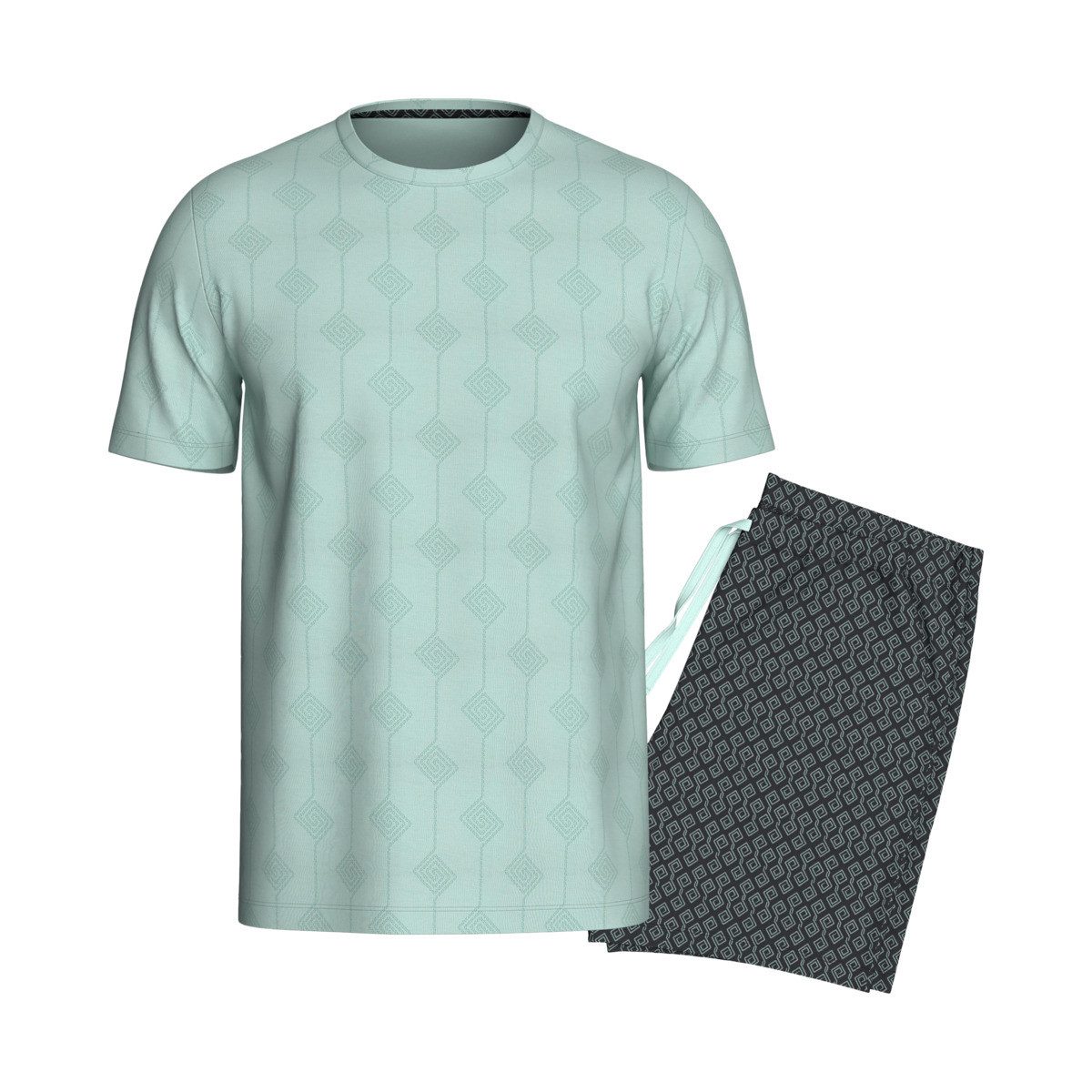 IMPETUS Pyjama IM1511P1400 Herren Schlafanzug, Zweiteiler, Nachtwäsche, Nachtgewand, Nachtzeug