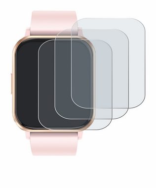 BROTECT Schutzfolie für walkbee Smartwatch 1.83", Displayschutzfolie, 6 Stück, Folie matt entspiegelt