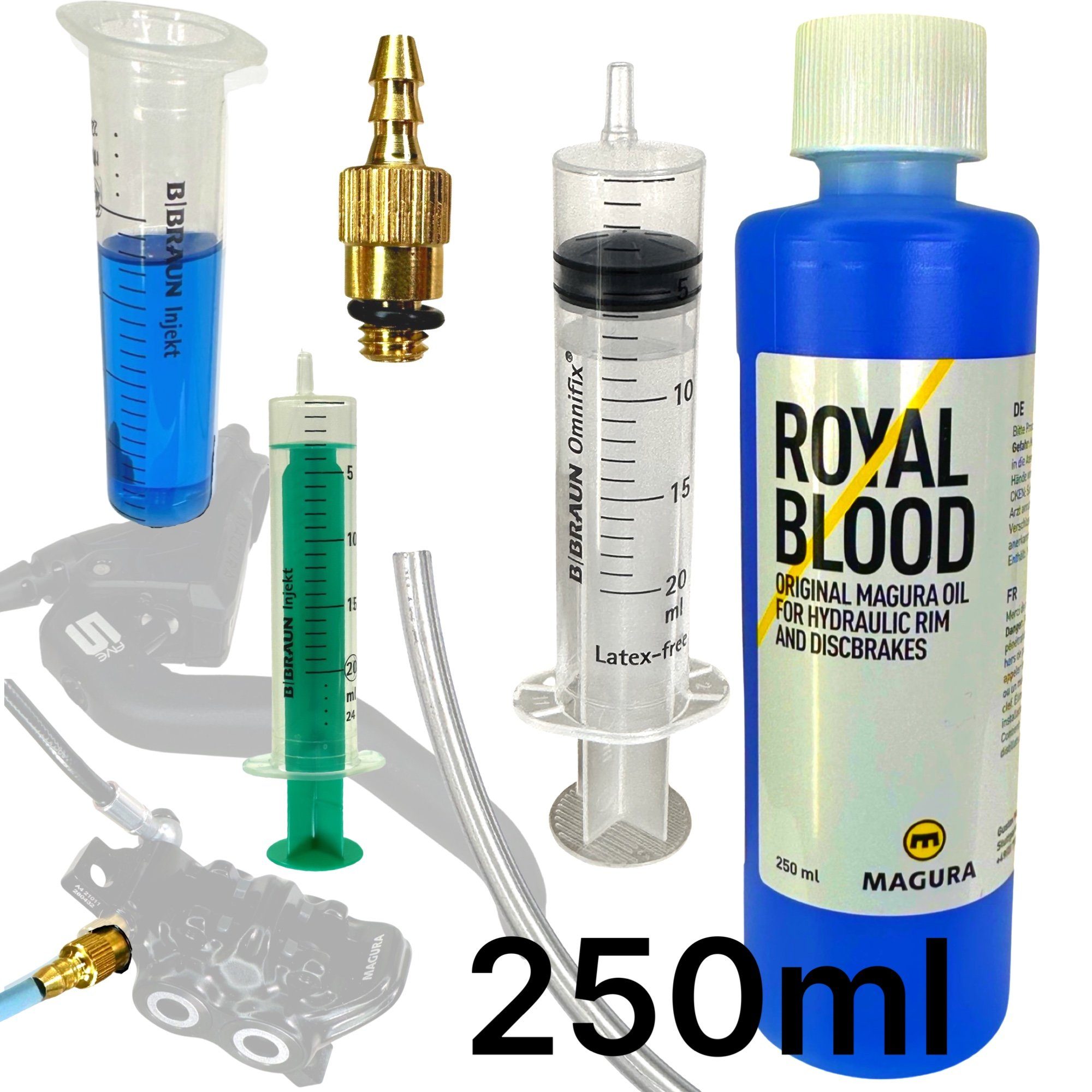 Felgenbremse Service Kit 250ml Royal Blood Öl MAGURA Felgen / Scheibenbremsen