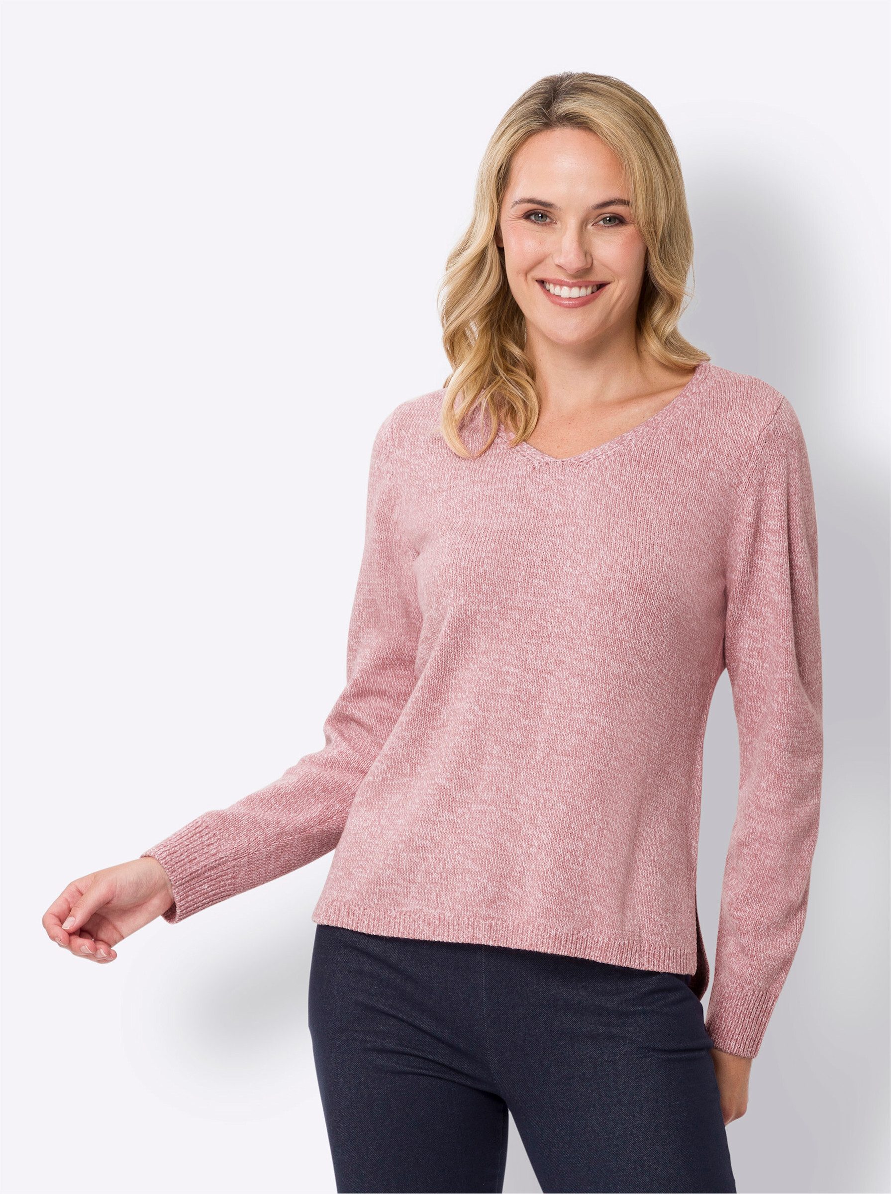 Strickpullover Langarm-Pullover