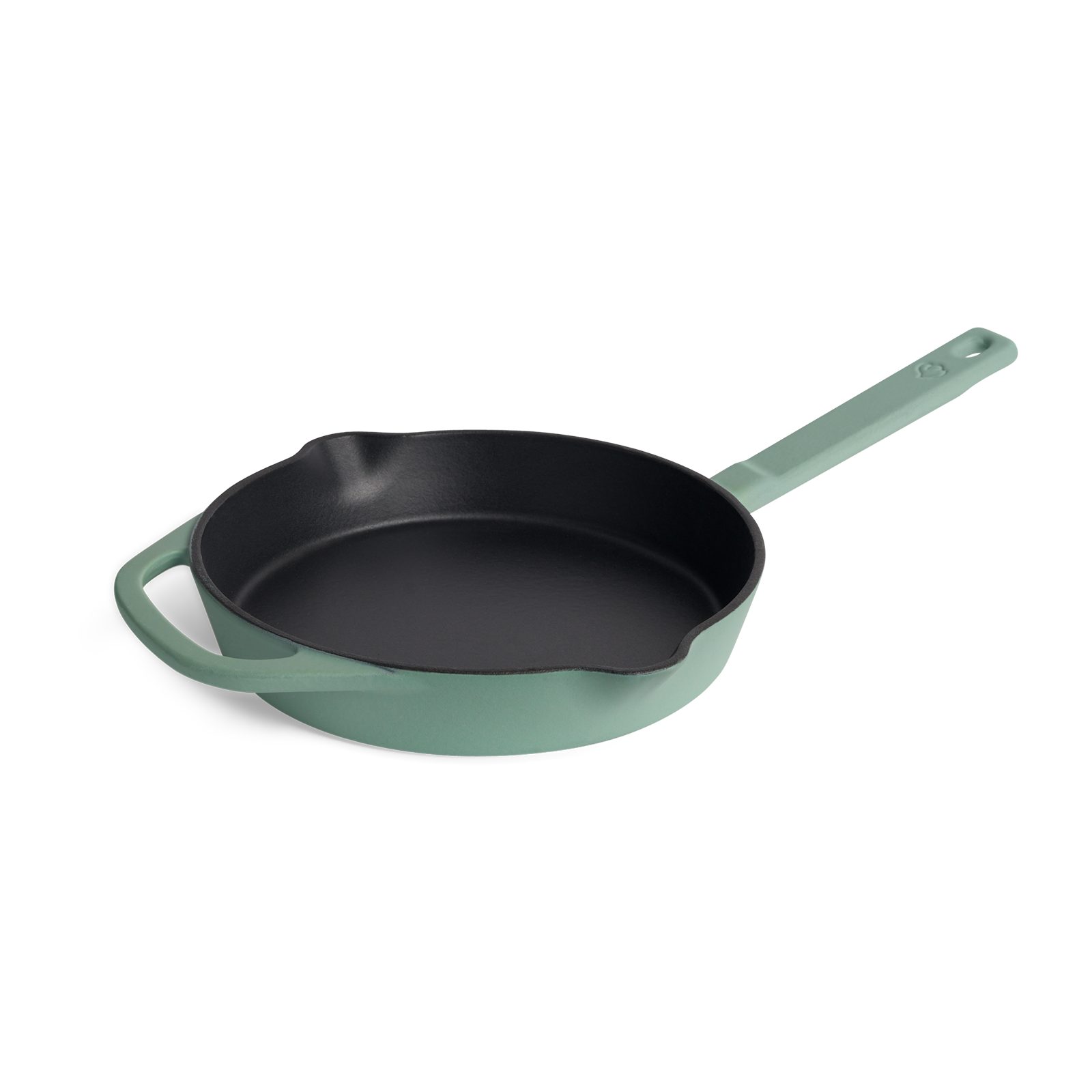 Springlane Grillpfanne SPRINGLANE Gusseisen Bratpfanne Mint, Ø24 cm - Emailliert, Gusseisen, Emailliert, Induktionskompatibel