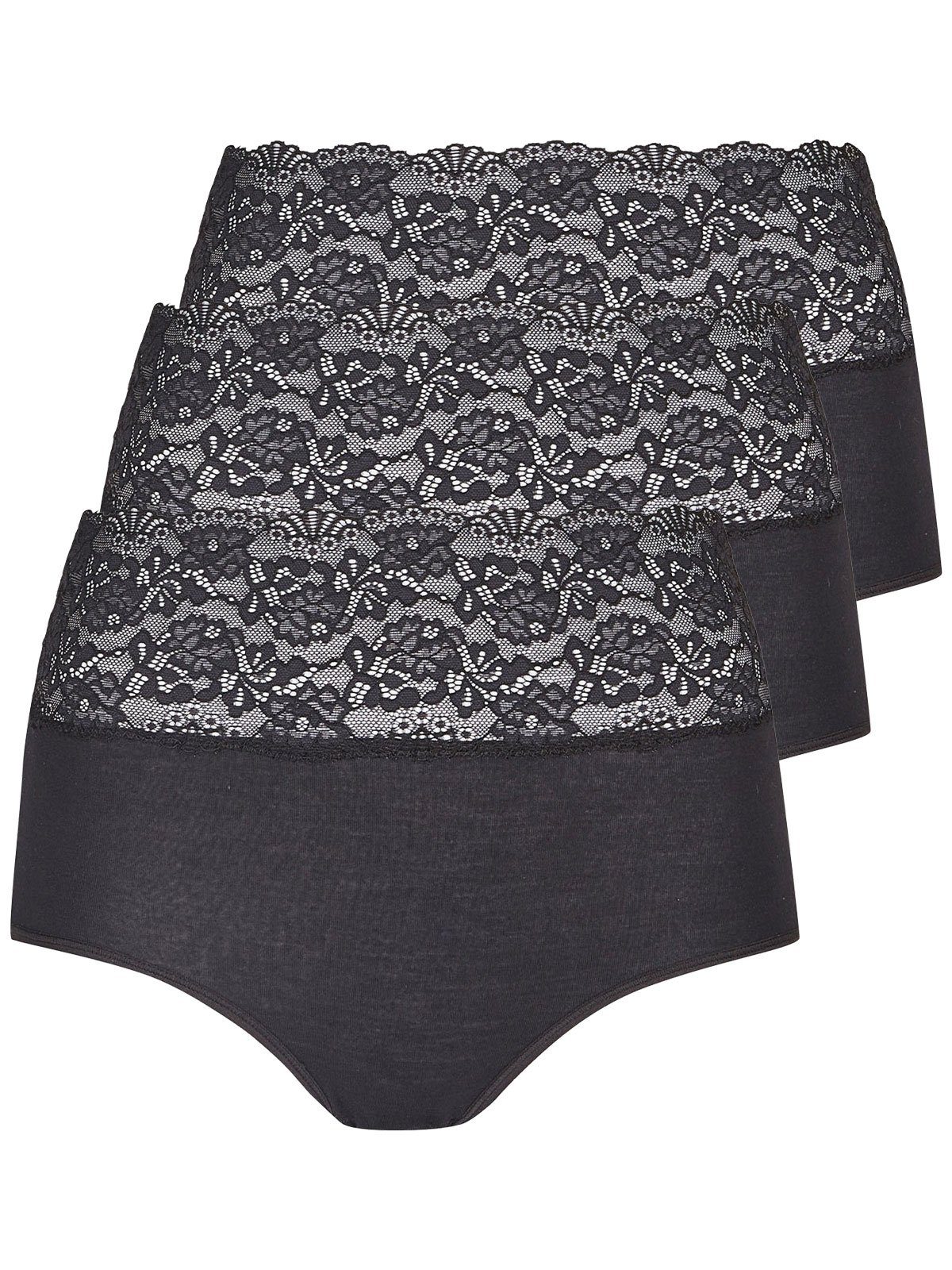 Nina Von C. Taillenslip 3er Pack Damen Taillenslip Romance (Spar-Set, 3-St) günstig online kaufen