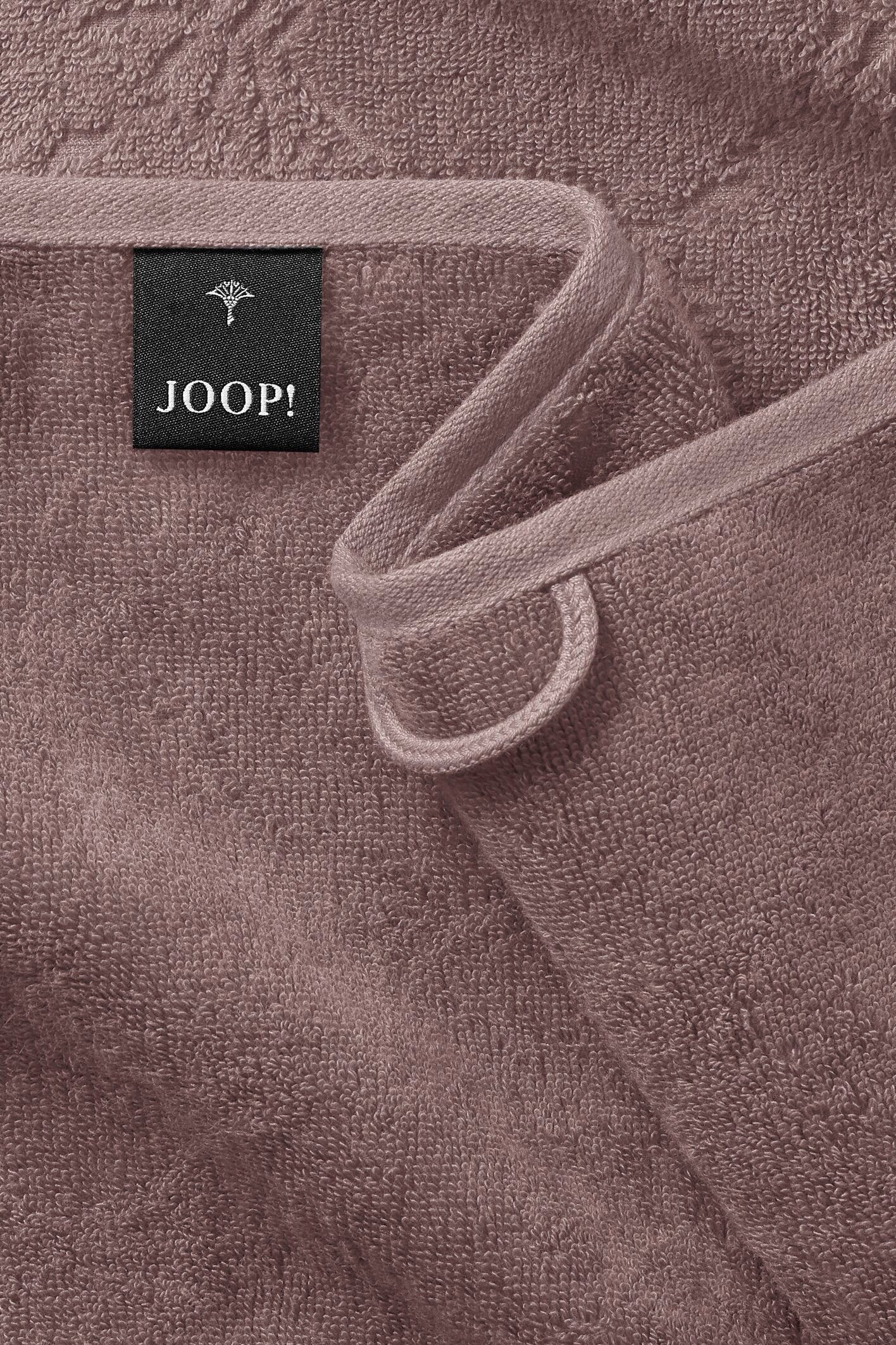 Joop! Handtücher JOOP! LIVING - (2-St) CORNFLOWER UNI Handtuch-Set, Textil Mauve