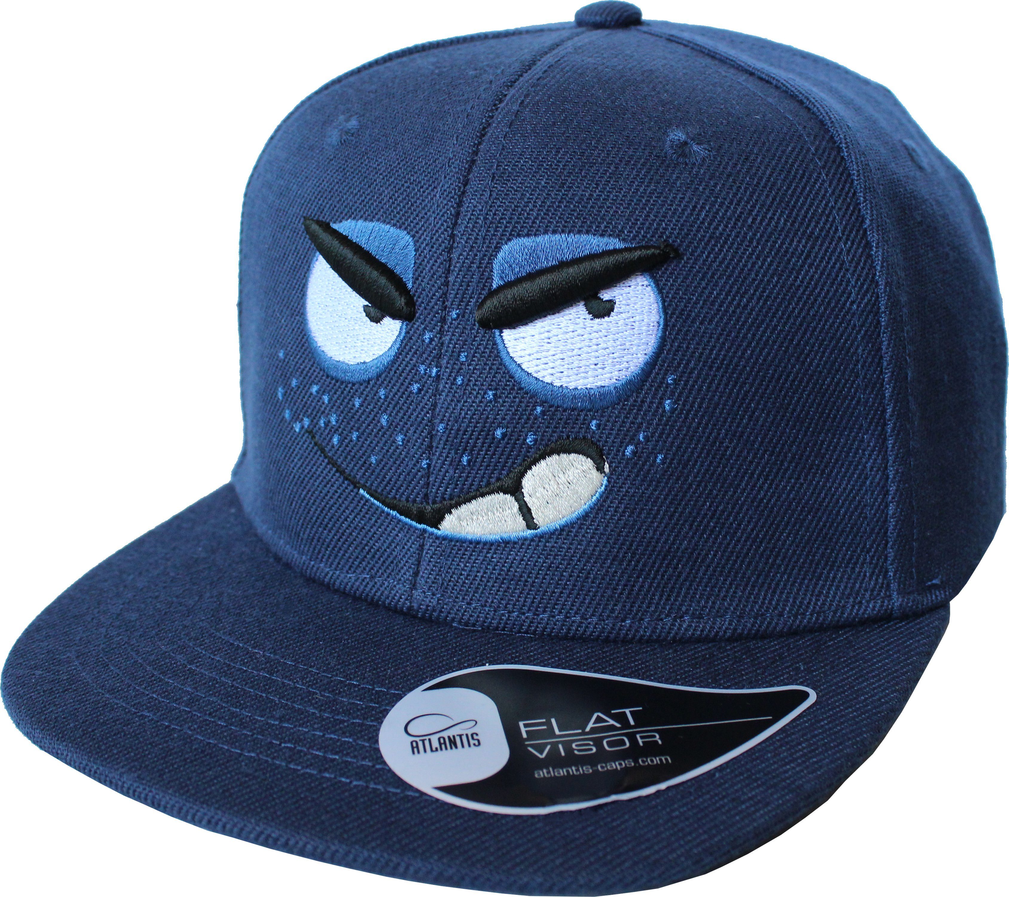 Baddery Snapback Cap Kinder Cap "Frechdachs" für Jungs und Mädchen, Stick, One Size Einheitsgröße, Snapback-Verschluss
