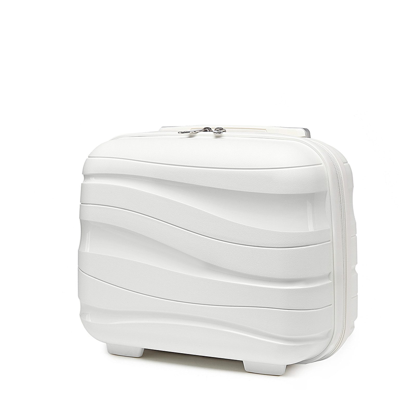 KONO Handgepäck-Trolley Leicht Hartschalenkoffer Reisekoffer mit 4 Rollen und TSA Schloss