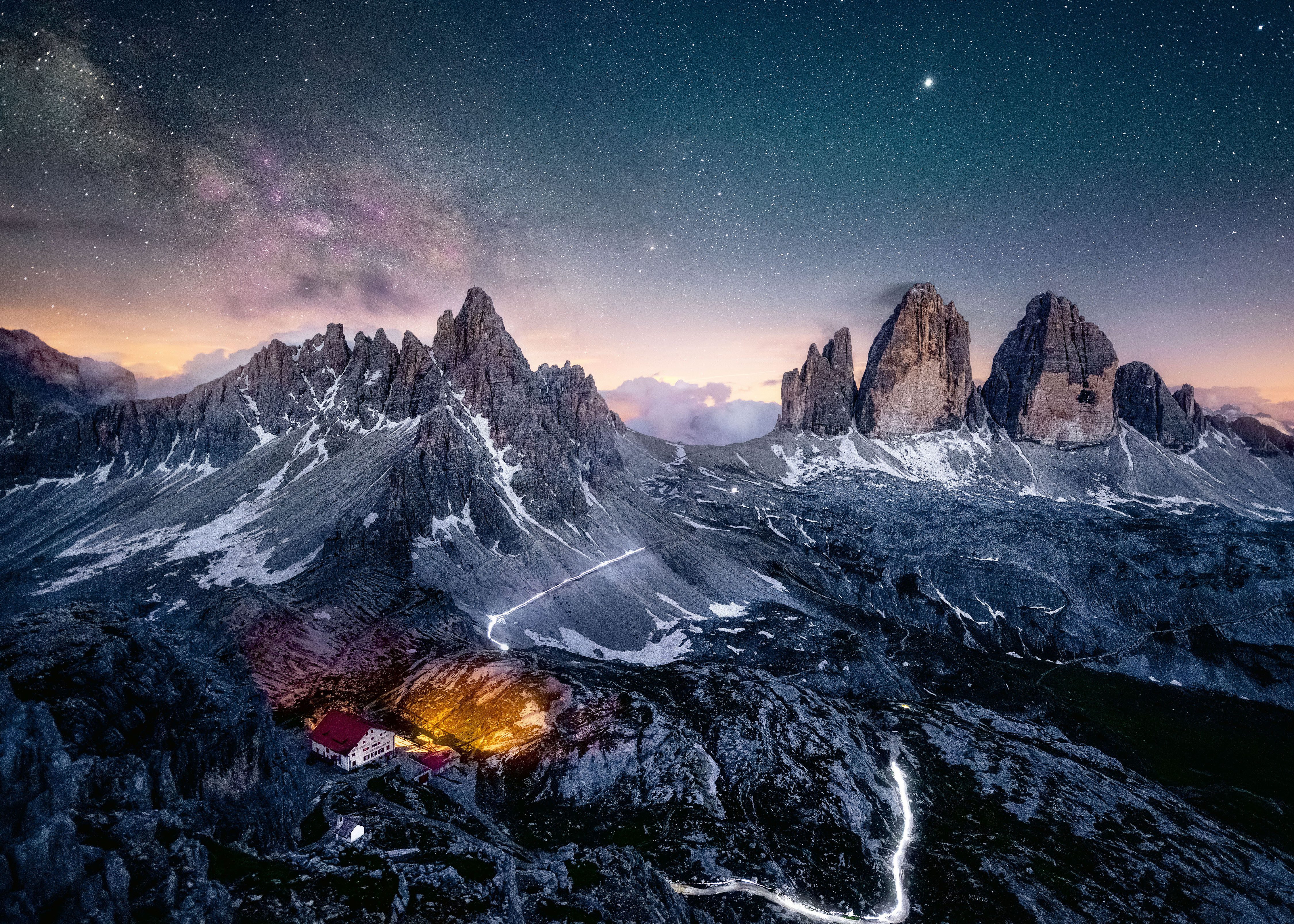 Ravensburger Puzzle Beautiful Mountains, Drei Zinnen, günstig online kaufen