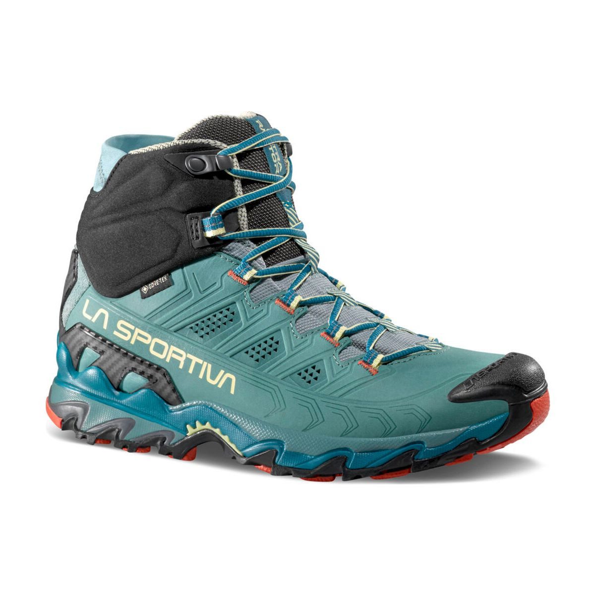 La Sportiva Ultra Raptor II Mid Leather Woman GTX Hikingschuh Wasserdichter Komfort-Wanderschuh für Damen, ideal für lange