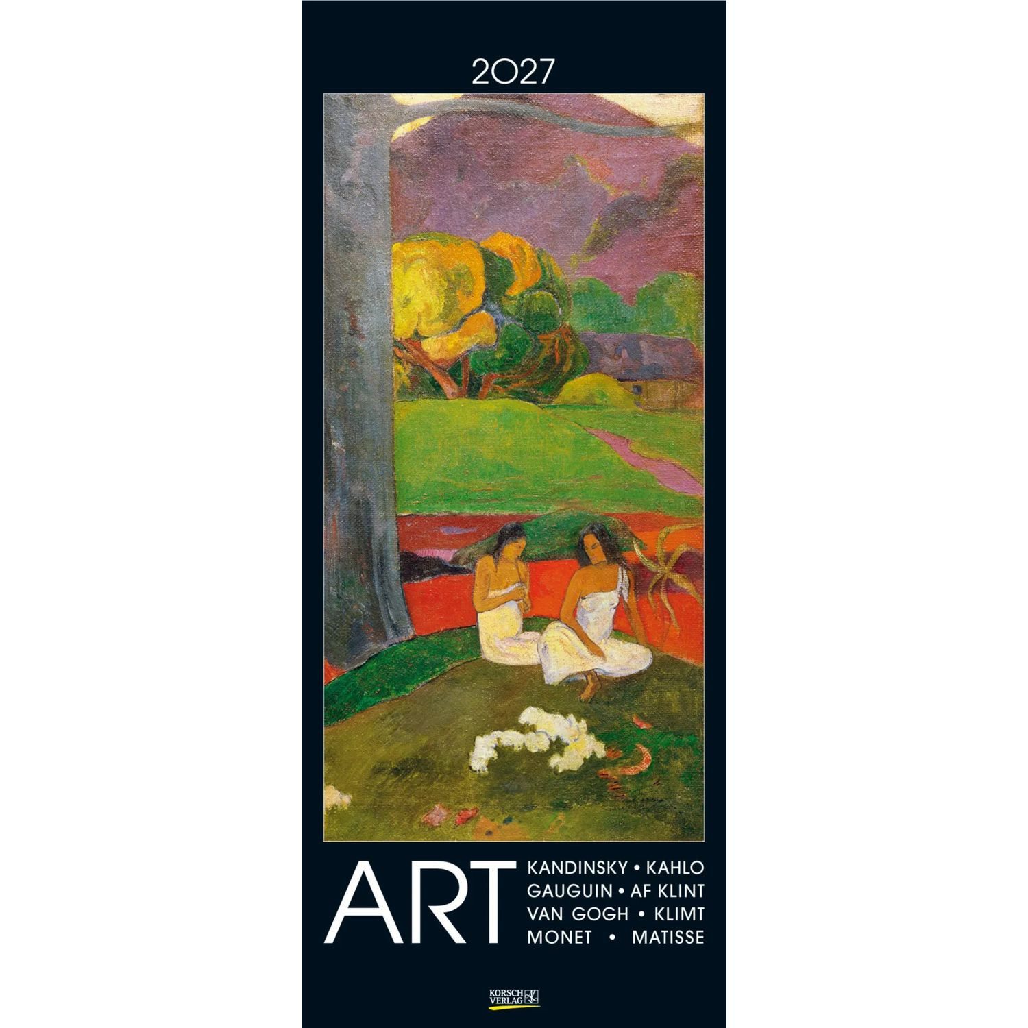 Korsch Verlag Wandkalender Art 2027