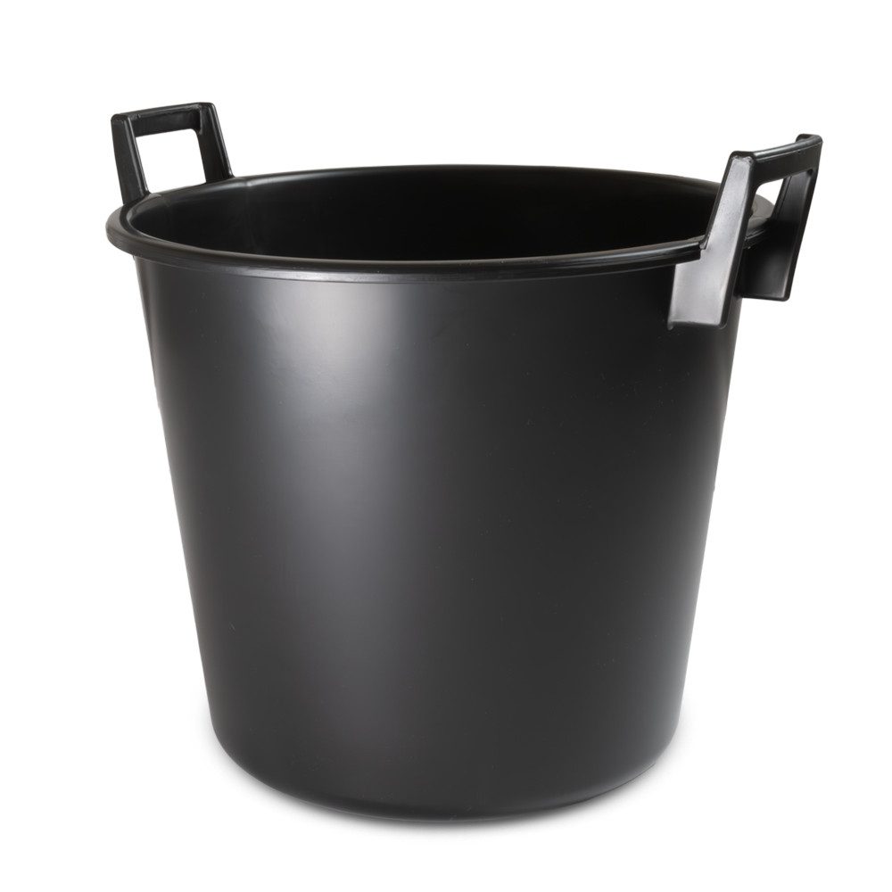 Prima-Online Baueimer Baueimer Mörtelkübel Rund Mörteleimer Mörtelwanne mit Griffe PVC 40L, (1-tlg)