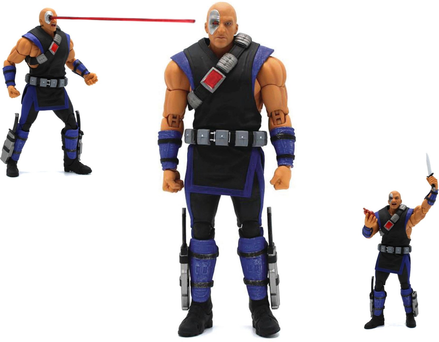 Storm Collectibles Actionfigur Storm Collectibles Mortal Kombat VS Series Kano 1/12 Actionfigur Excl.