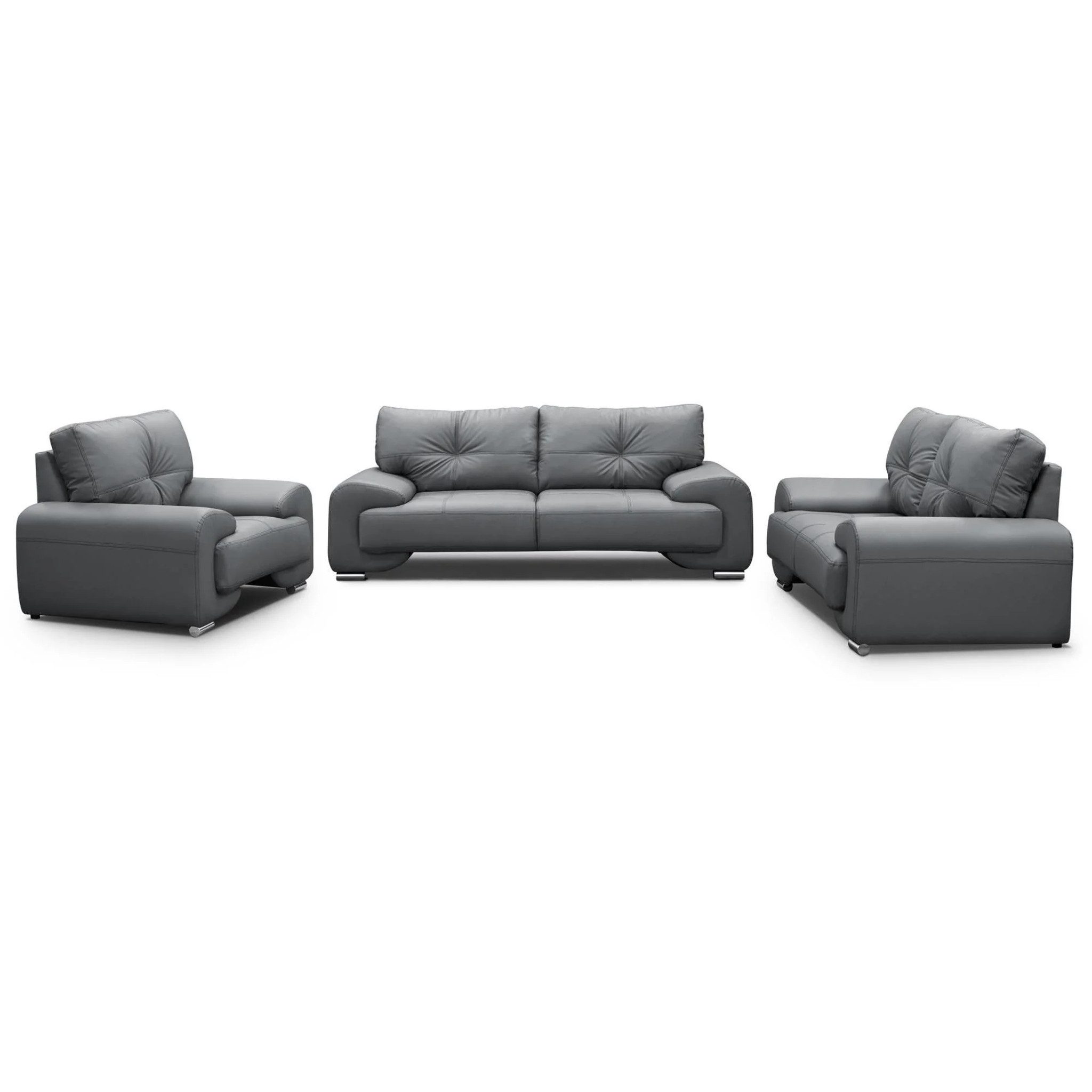 Beautysofa Big-Sofa Polstergarnitur Omega Set 3+2+1 günstig online kaufen