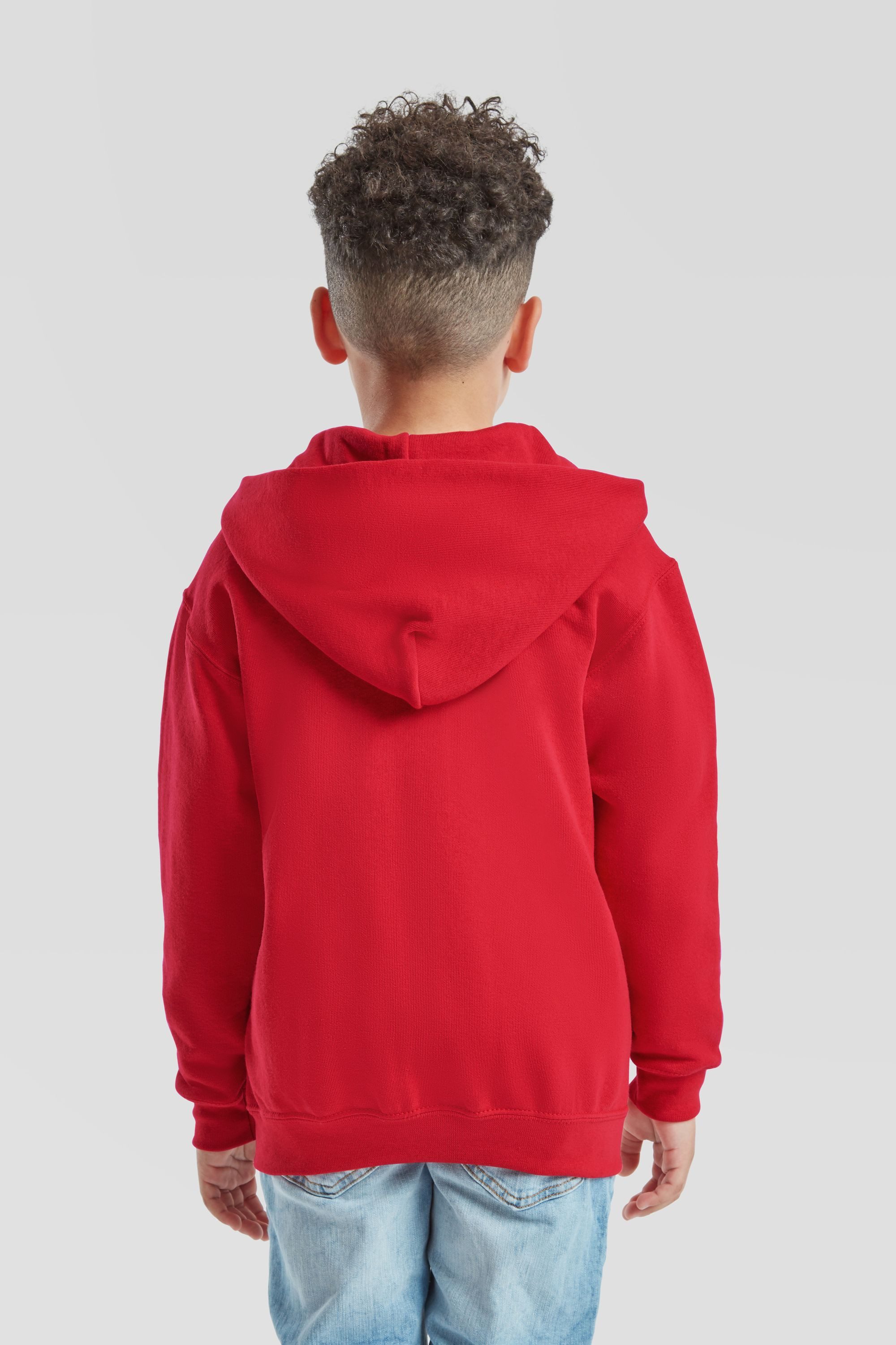 Fruit of the Loom Sweatjacke Classic Hooded Sweat Jacket Kids – Bild 5 von 5