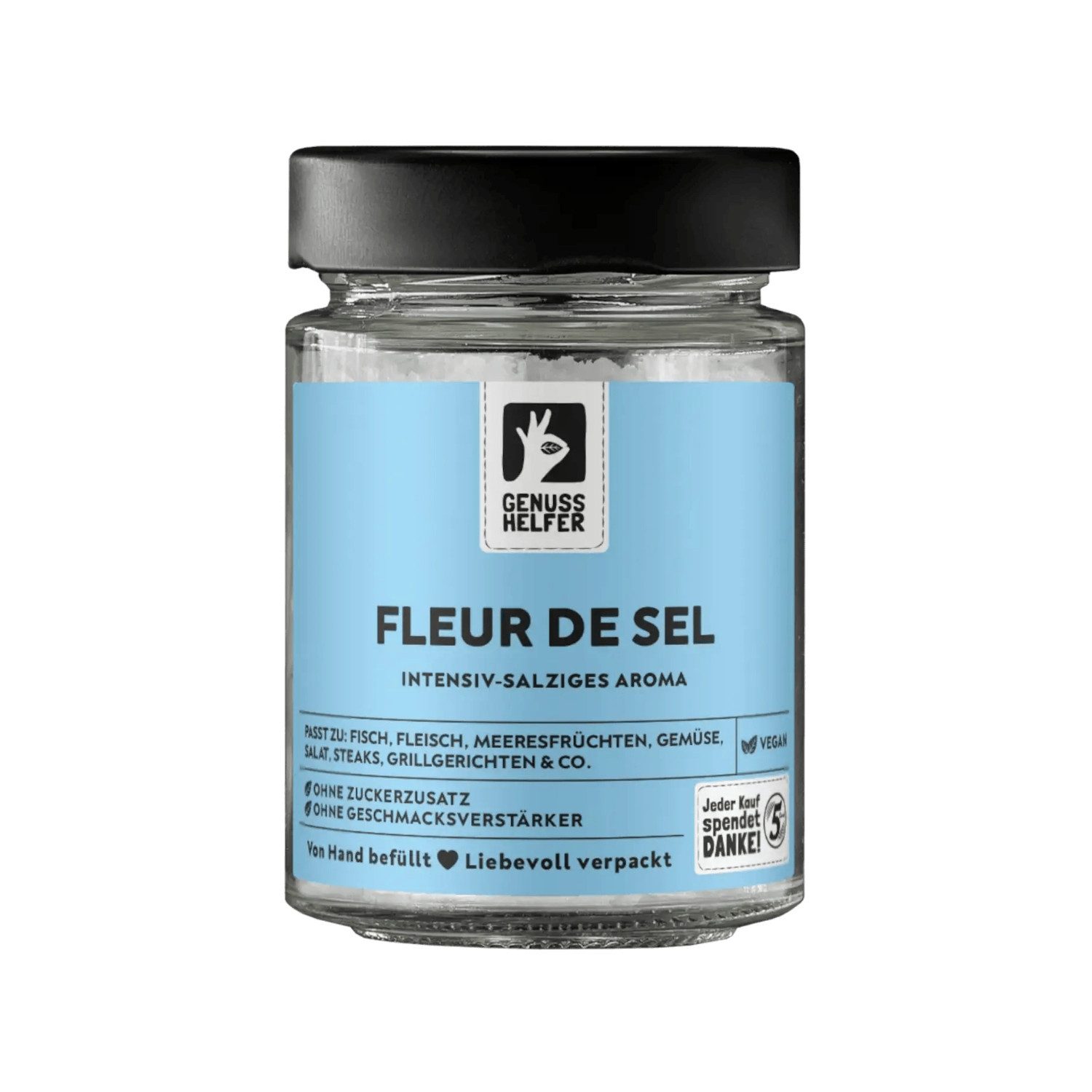 Bremer Gewürzhandel Gewürz Fleur de Sel, im Glas, 140 g