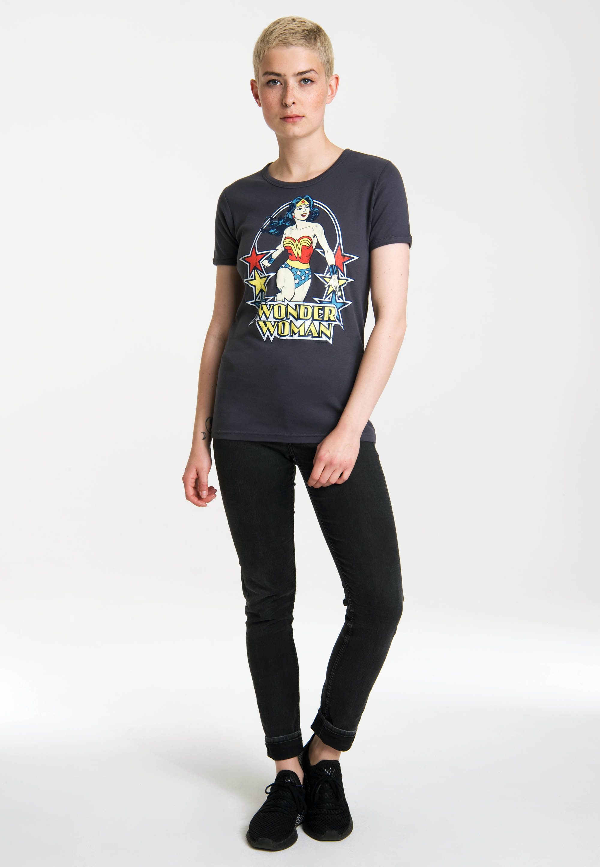 LOGOSHIRT T-Shirt Wonder Woman – Stars günstig online kaufen