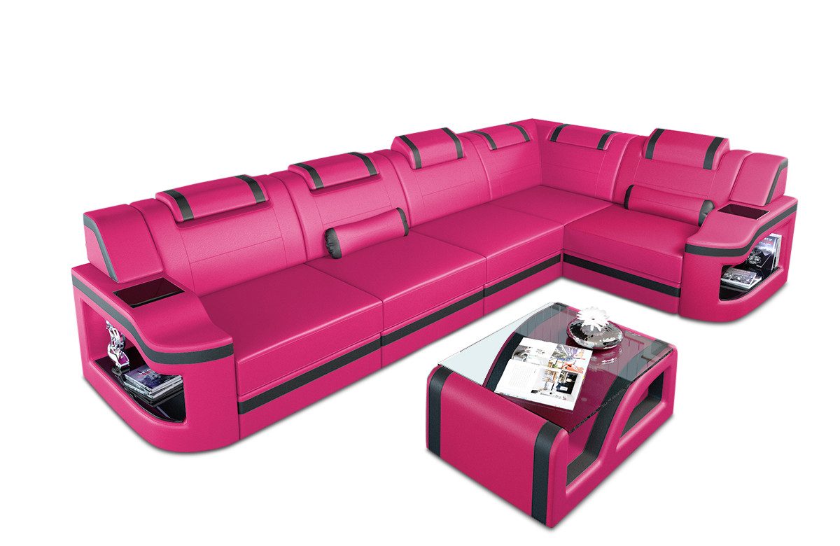Sofa Dreams Ecksofa Ledersofa Padua L günstig online kaufen