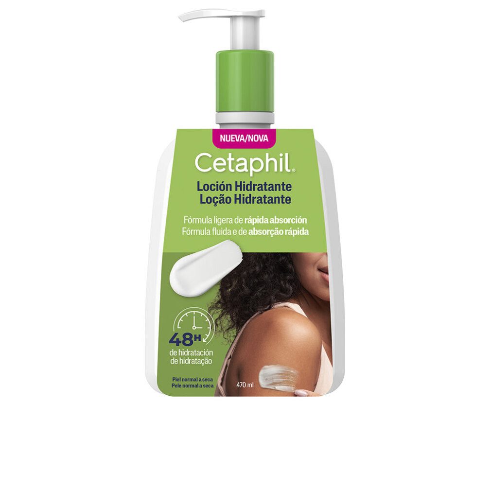 Cetaphil Körperpflegemittel Feuchtigkeitslotion für Gesicht und Körper - Volumen: 470 ml