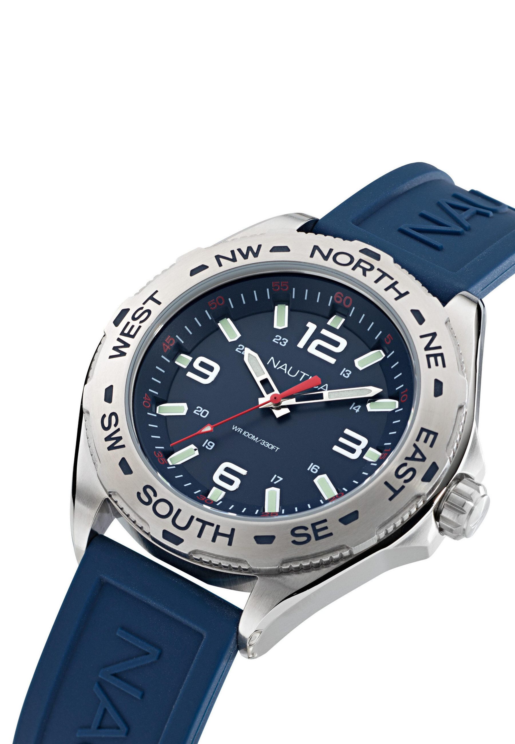 NAUTICA Quarzuhr CLEARWATER BEACH, (1-tlg., Not a set – not applicable to this product), Quartz Analog