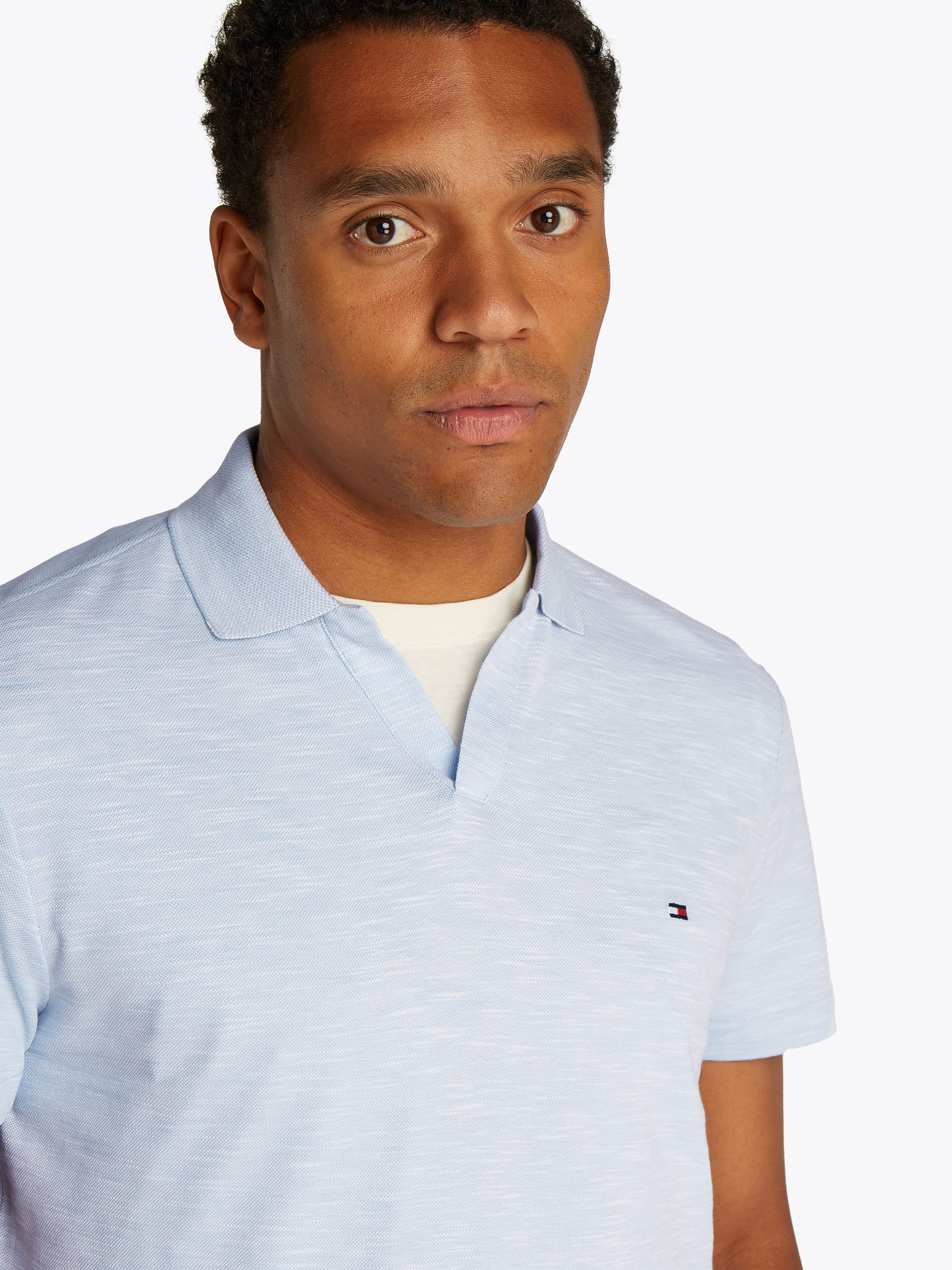Tommy Hilfiger Poloshirt SLUB OXFORD PIQUE günstig online kaufen