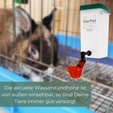 GarPet Wasserspender Beckentränke Küken Nager Hühner Geflügel Wasser Becken Tränke 500 ml 0.5 l