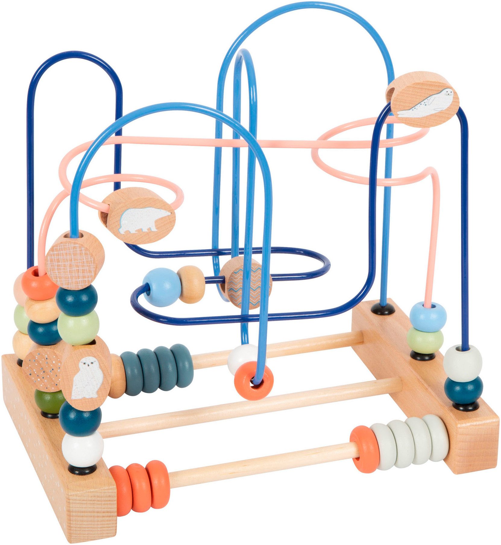 Small Foot Motorikschleife Arctic, aus Holz, FSC® - schützt Wald