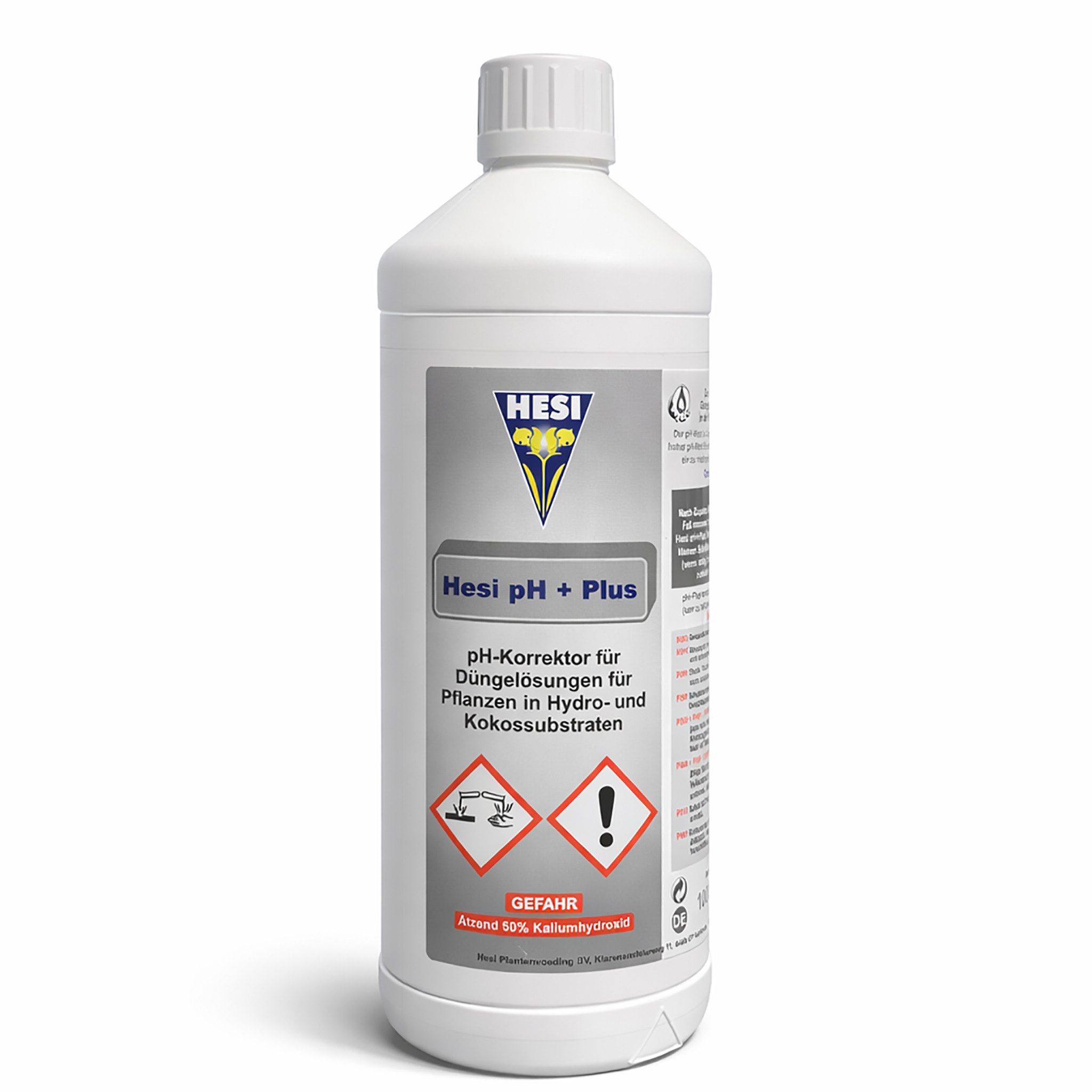 HESI Pflanzendünger pH+ Plus Korrektor pH-Regulator Grow für Hydro & Coco 1 Liter