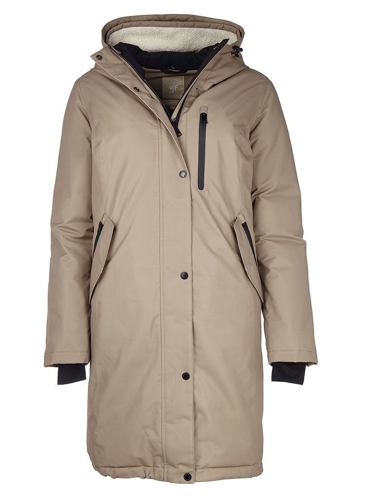 BLUE FLAME Funktionsmantel Damen Funktionsjacke mit Pongee-Futter - Wasserd günstig online kaufen