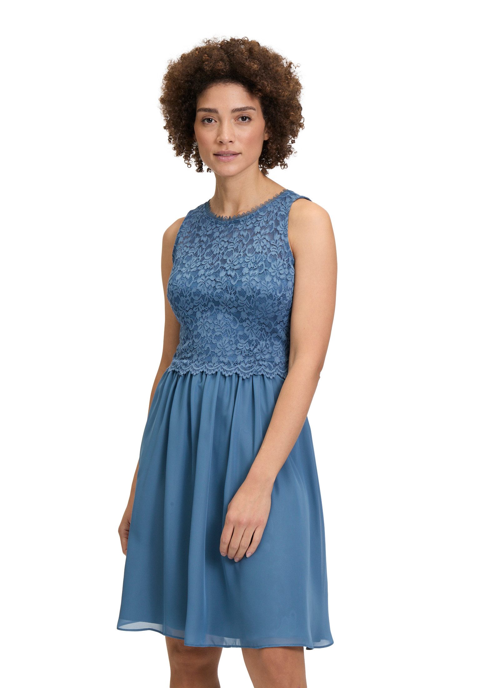 Abendkleid Vera Mont Damen Abendkleid mit Spitze