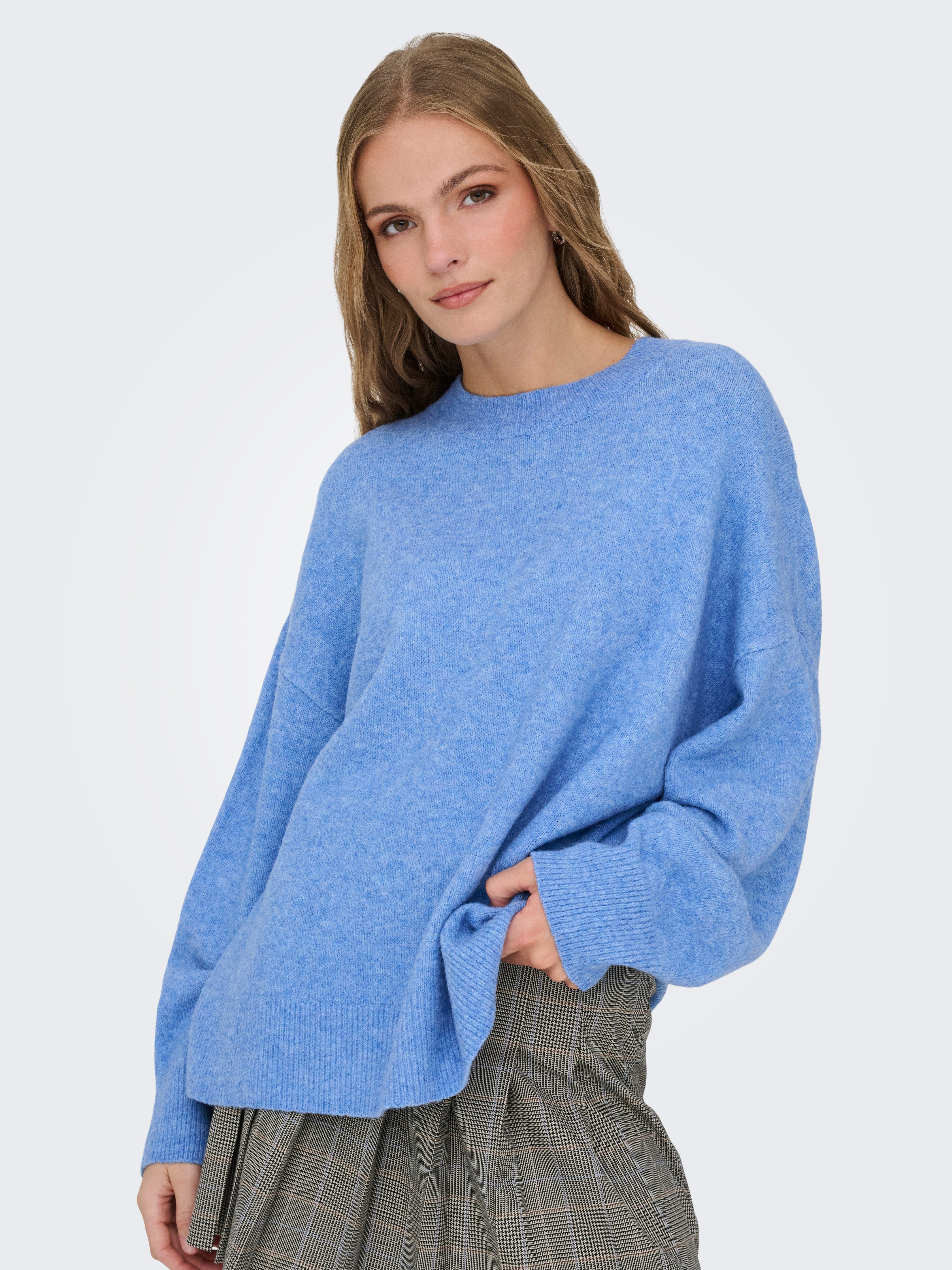 JDY Strickpullover JDYSONJA L/S O-NECK PULLOVER KNT NOOS günstig online kaufen