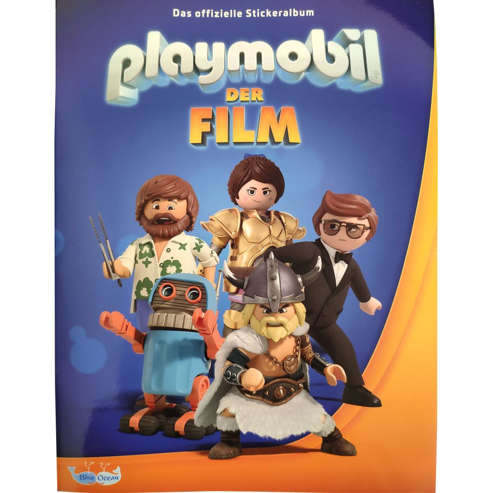 Blue Ocean Bücher-Adventskalender Playmobil - Der Film 2019 - Sammelsticker - 1 Album