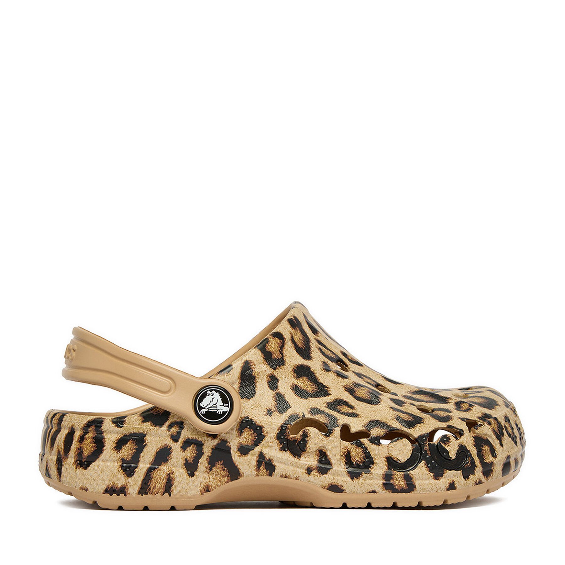 Crocs Flip-Flops für Mädchen, Beige Badepantolette