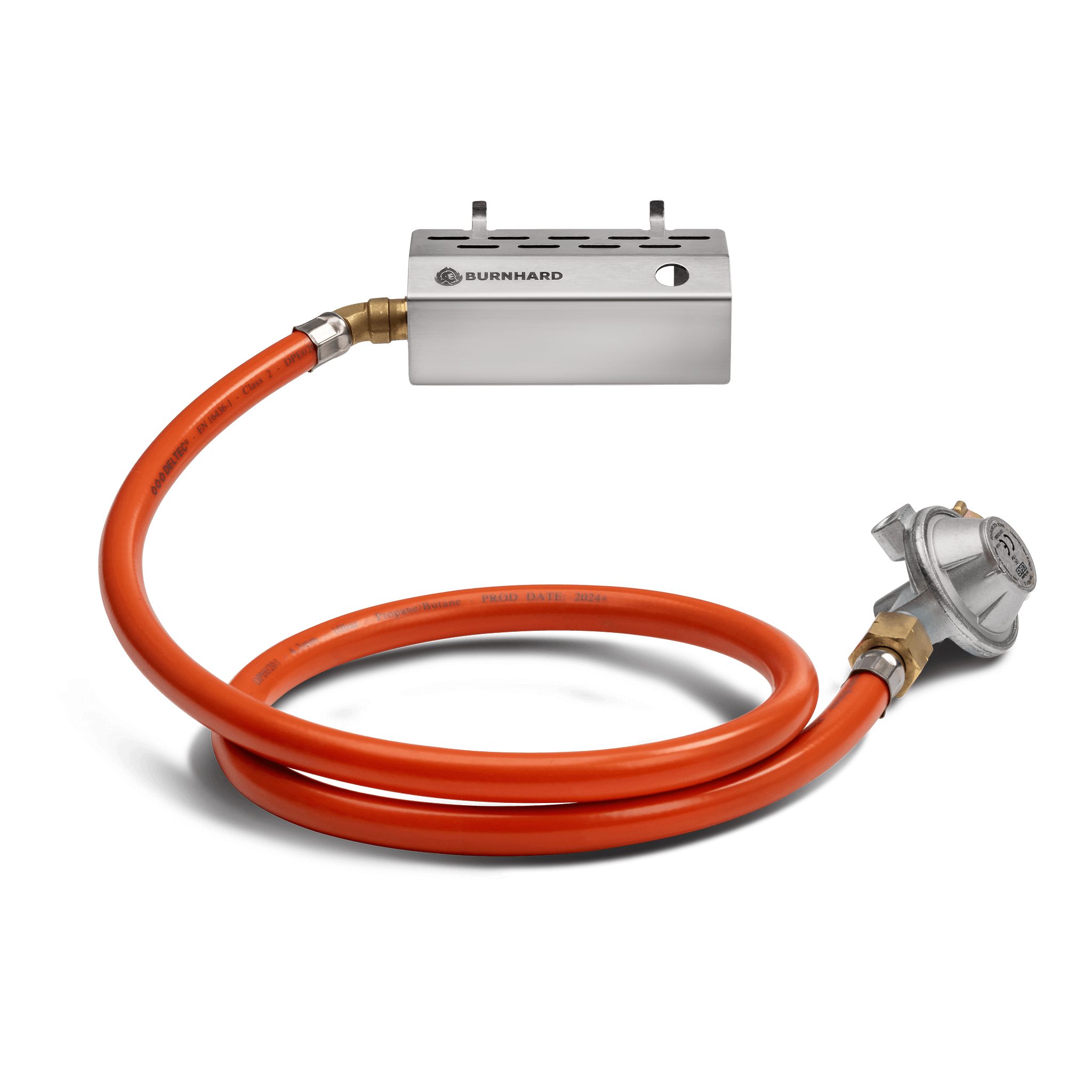 BURNHARD® Druckregler, (Gasflaschen Adapter für Klappgrill JONES Jr)