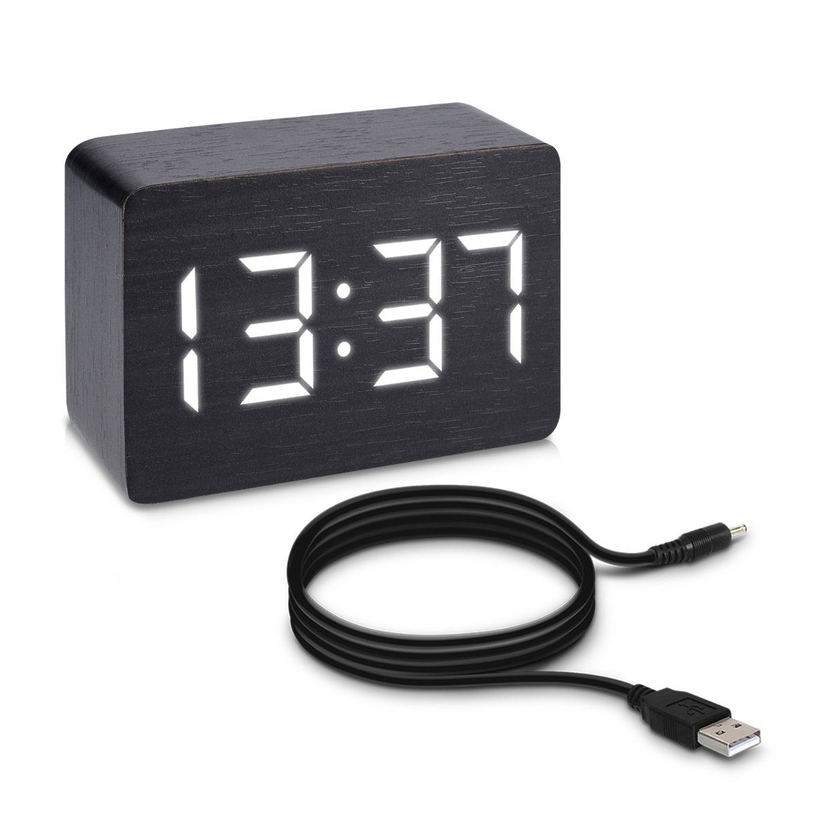 Wecker Digital Uhr, Led Uhr Digital Wecker mit Licht, Batterie,  Kinderwecker Jungen mit 6 Melodien, Digitaler Wecker Kinder  Batteriebetrieben mit Temperaturanzeige, Tischuhr Digitale Uhr Alarm Clock  : : Spielzeug