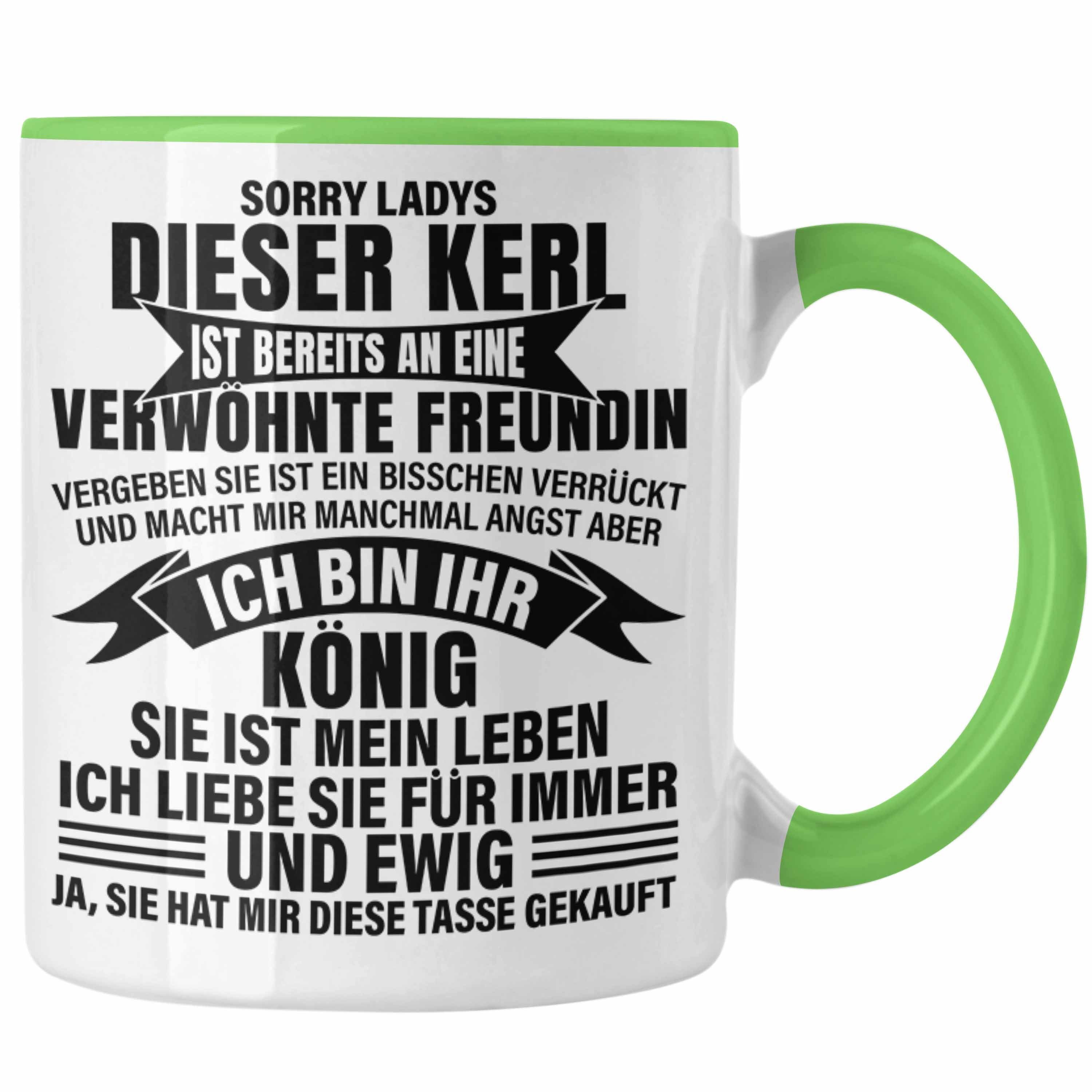 Tasse Trendation - Valentinstag Geschenk Tasse für Ihn von Freundin Geschenk