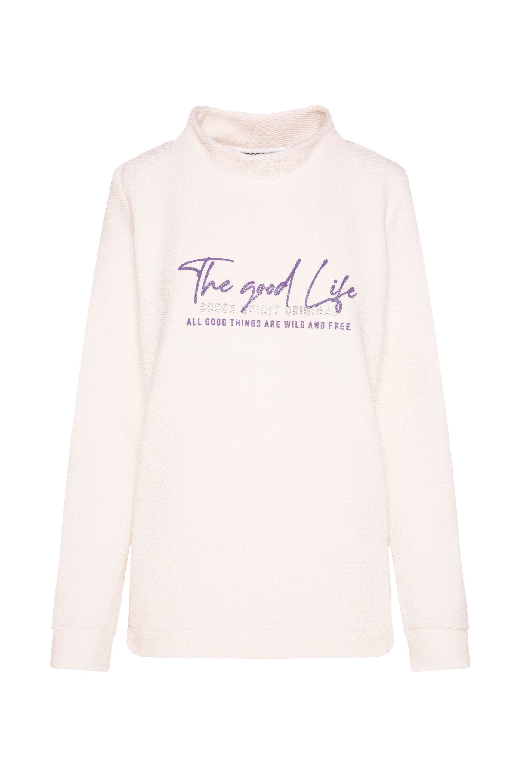 SOCCX Sweater mit Stehkragen günstig online kaufen