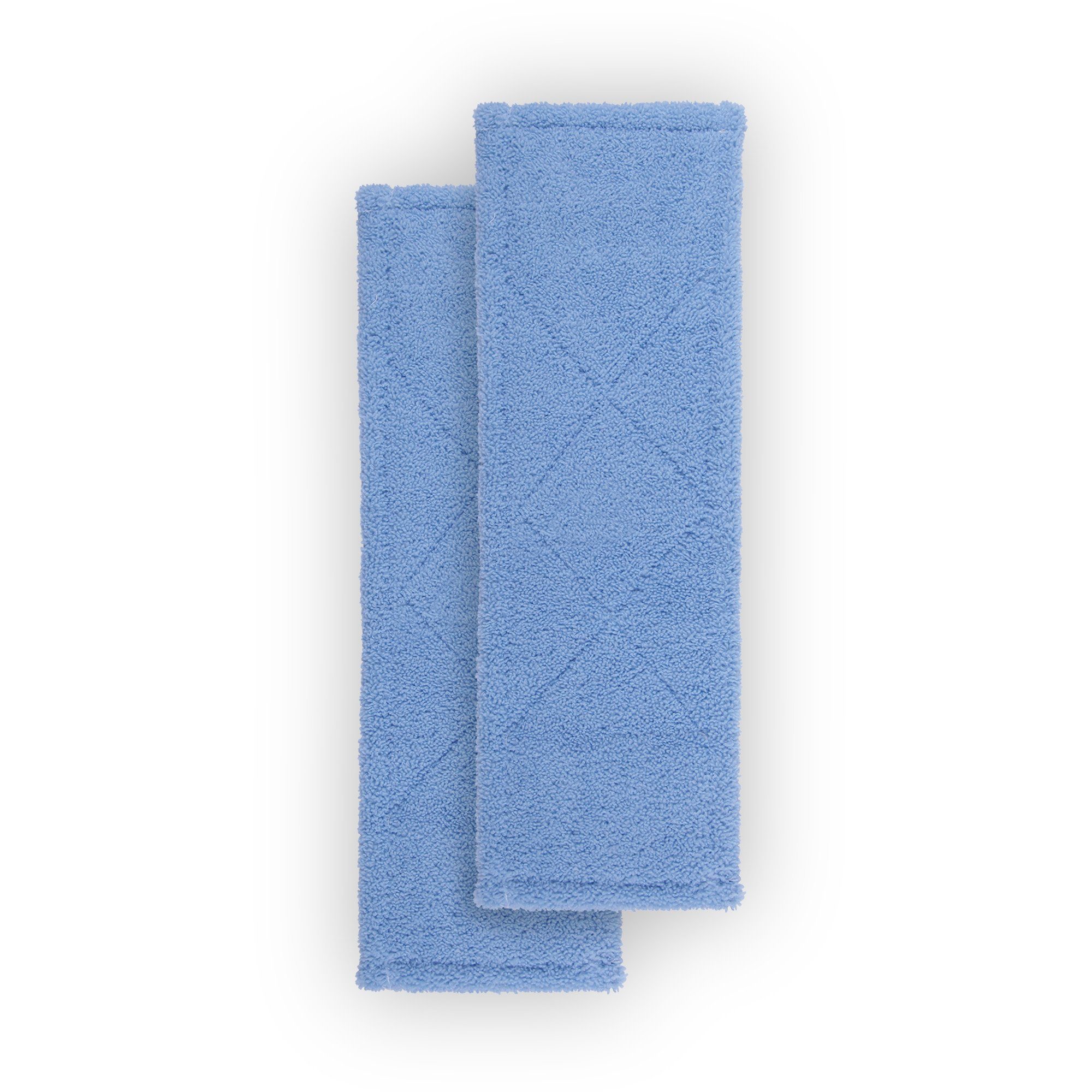 Bestlivings Mikrofaser Wischbezug (Mikrofaser, 40x12 cm, für alle gänigen Klapphalter, 2-tlg., Ersatzbezug für Bodenwischer Flachwischer Bezug - Wischmopp)