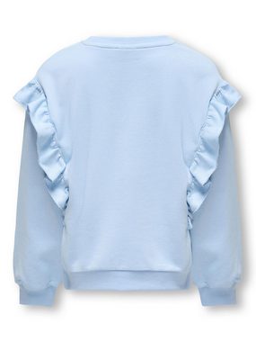 KIDS ONLY Sweatshirt KOGNEWOFELIA LS FRILL O-NECK UB LIFE SWT