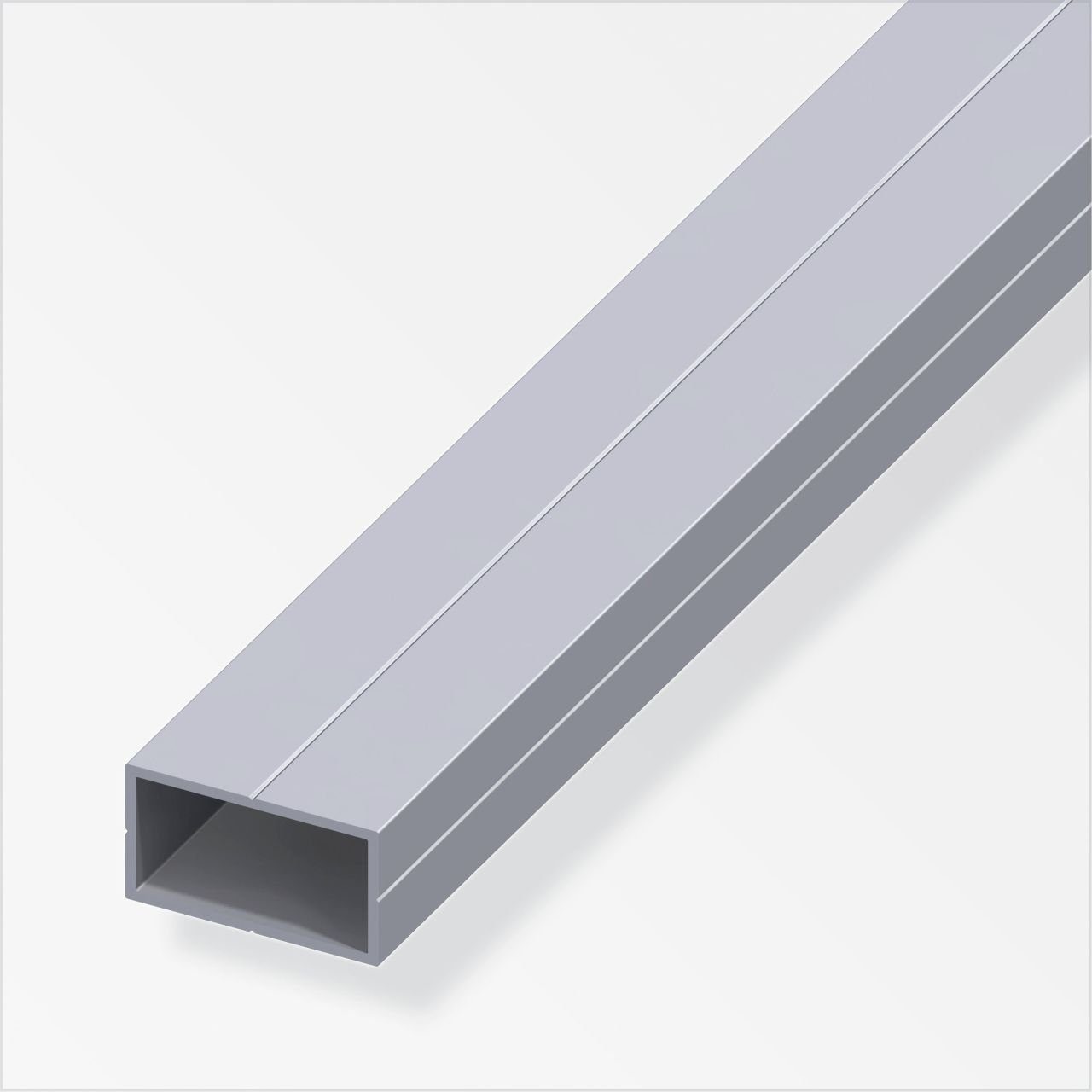 1 Rechteckrohr mm x x alfer 11.5 m, Aluminium alfer 1.5 19.5 Vierkantstange