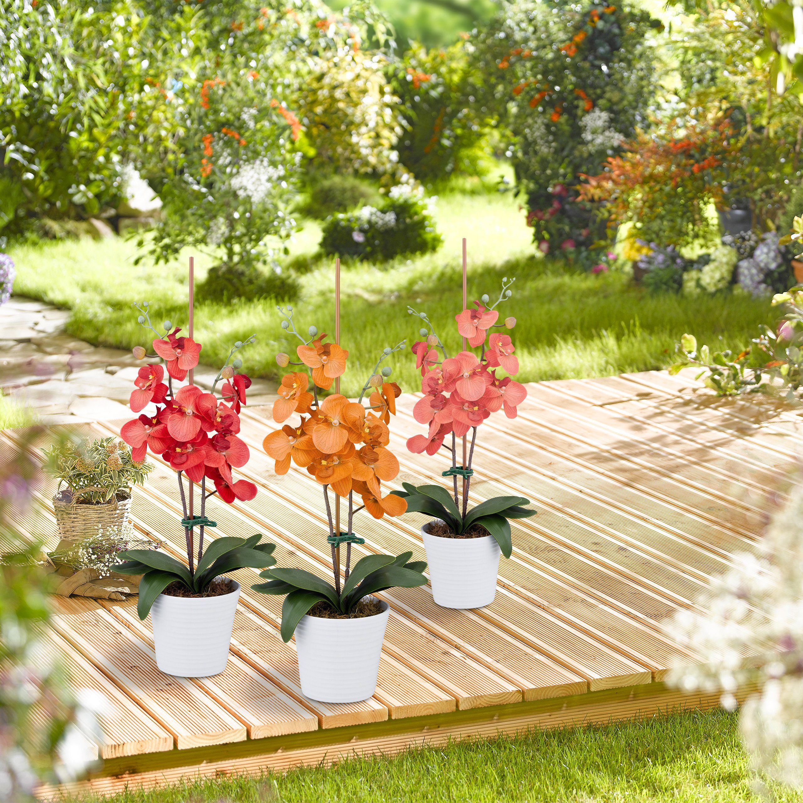 relaxdays Gartenpflege-Set Große Pflanzenclips im 120er günstig online kaufen