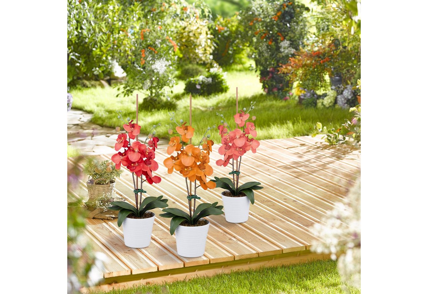 Thumbnail - relaxdays Gartenpflege-Set Große Pflanzenclips im 120er Set