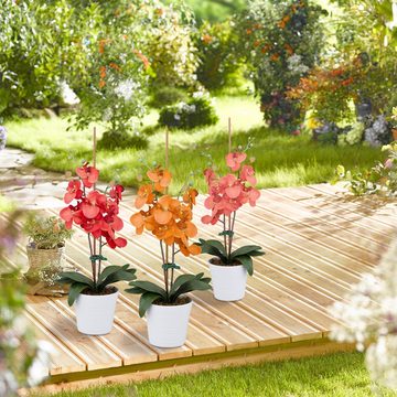 relaxdays Gartenpflege-Set Große Pflanzenclips im 120er Set