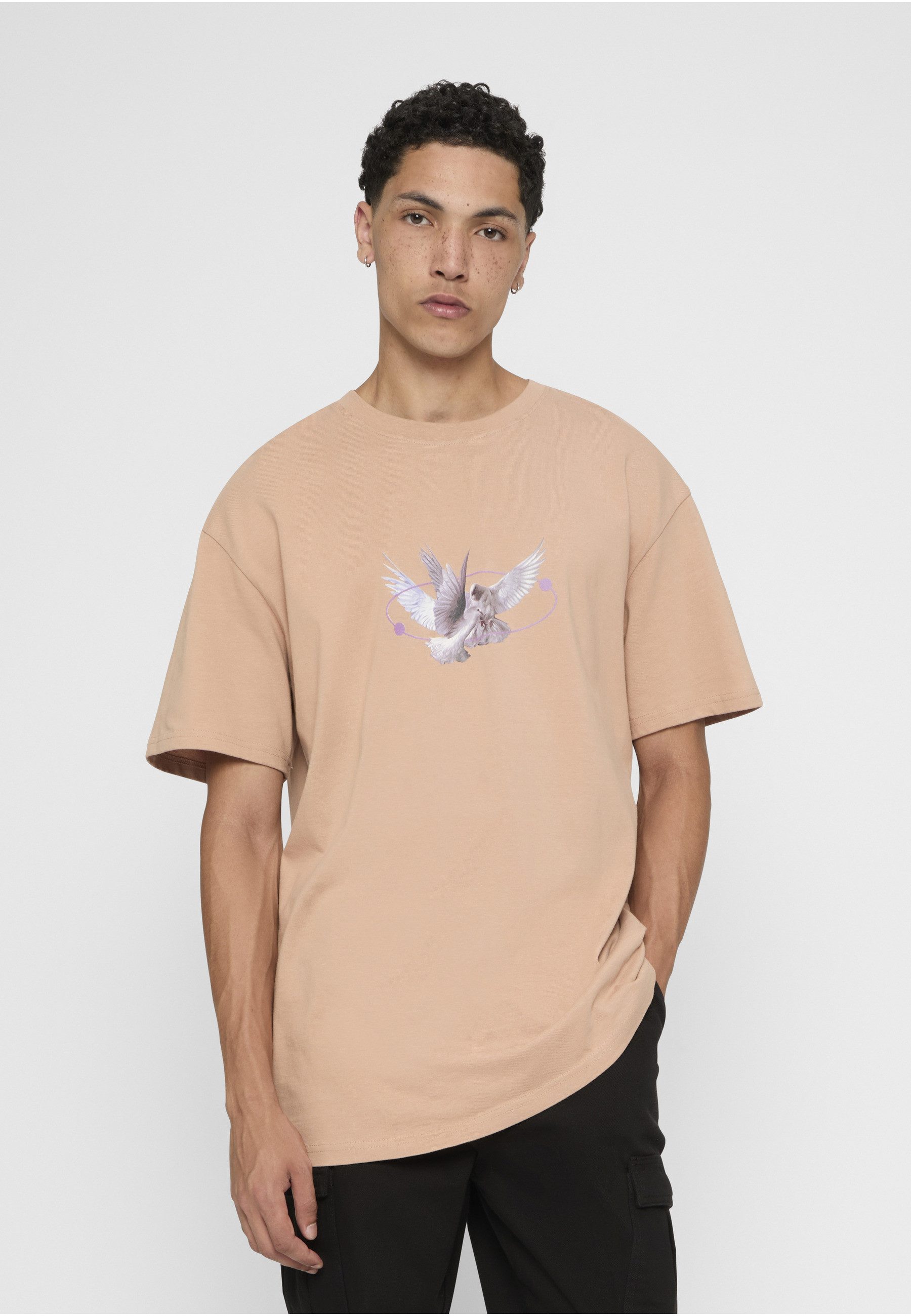 Upscale by Mister Tee Kurzarmshirt Upscale by Mister Tee Herren Vive la Liberte Oversize Tee (1-tlg)