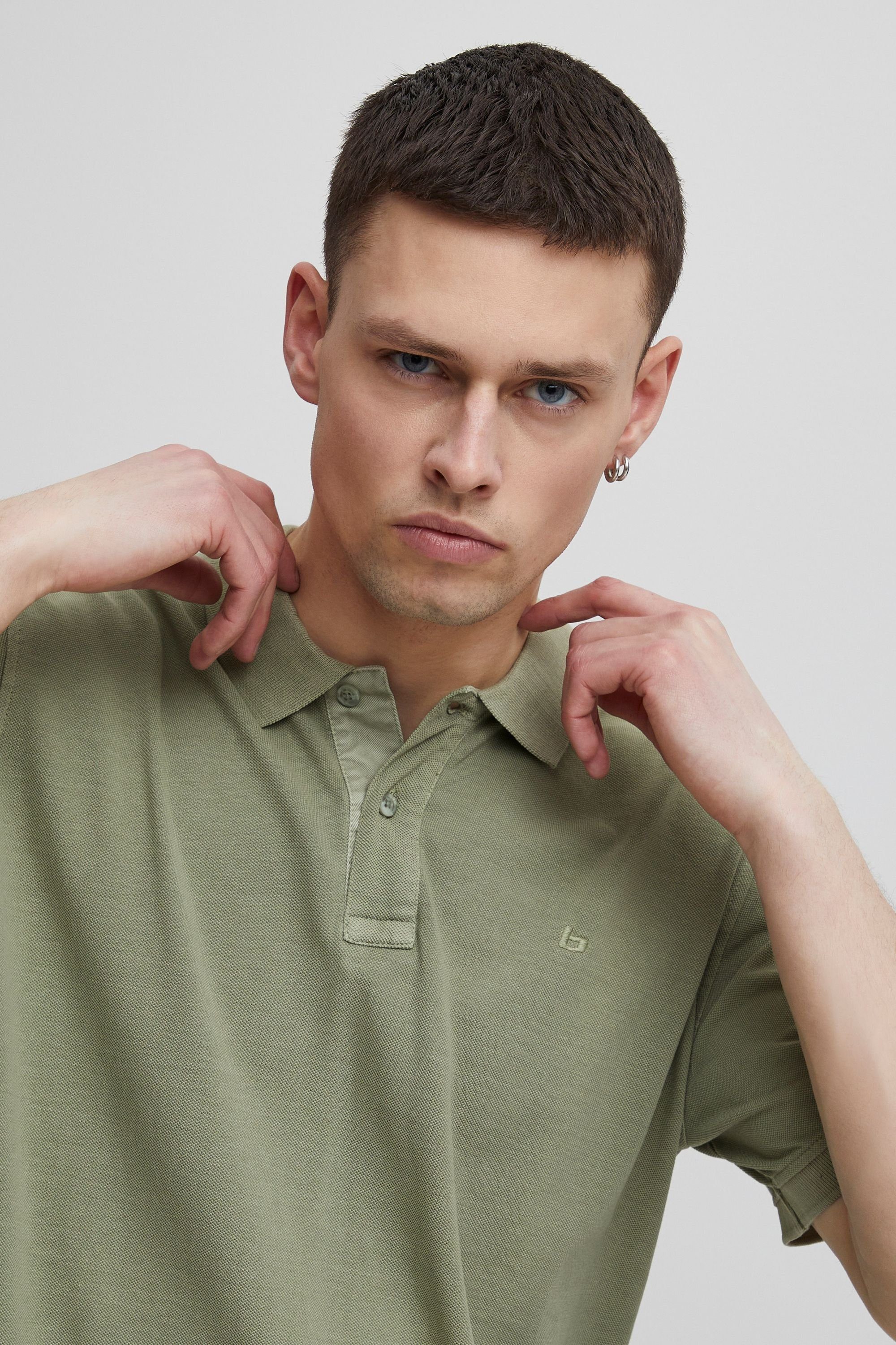 - 20715297 BHEdington BLEND Oil Poloshirt polo Blend Green