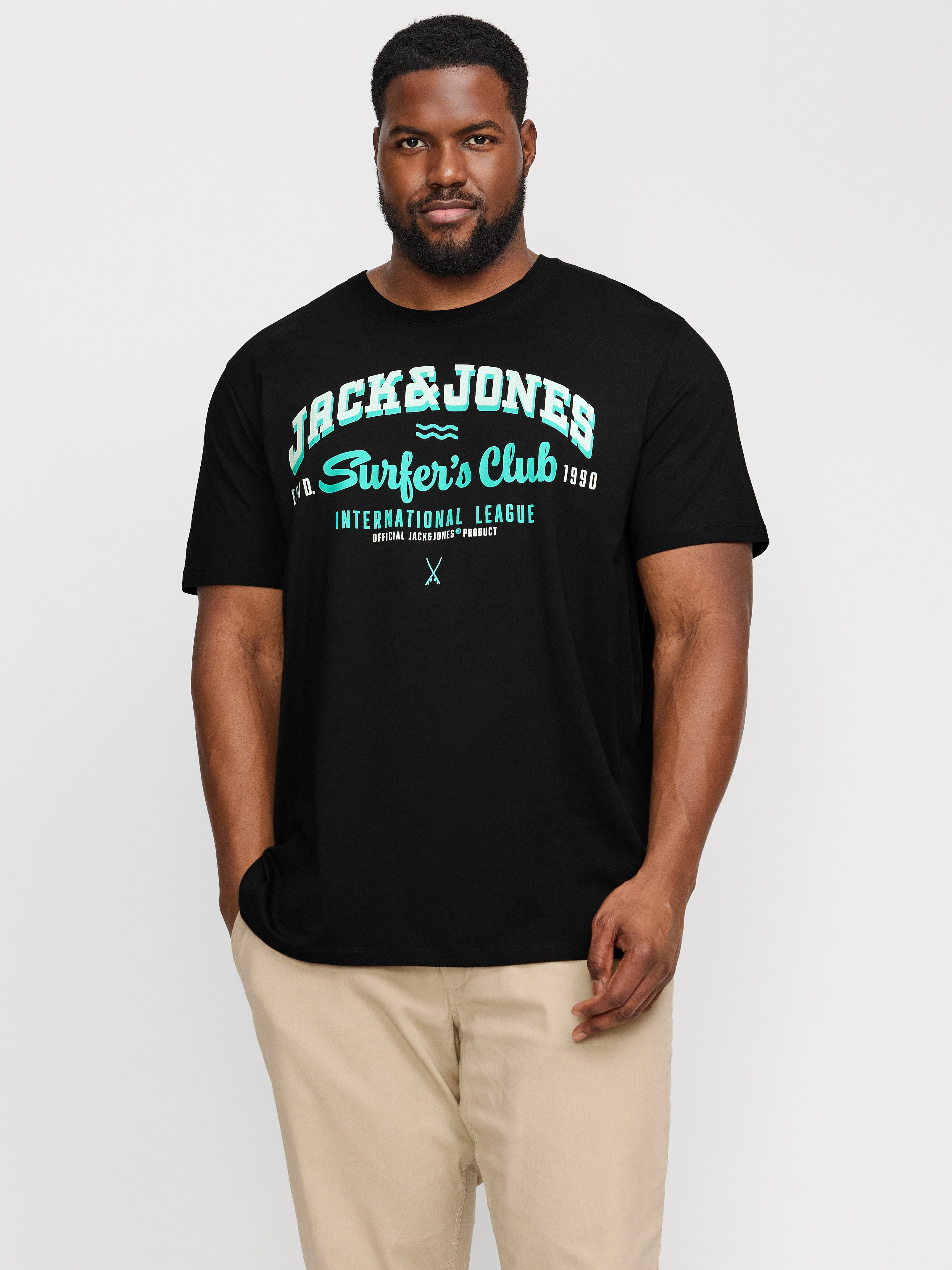 T-Shirt JJELOGO TEE SS O-NECK 2 COL AW24 S PLS