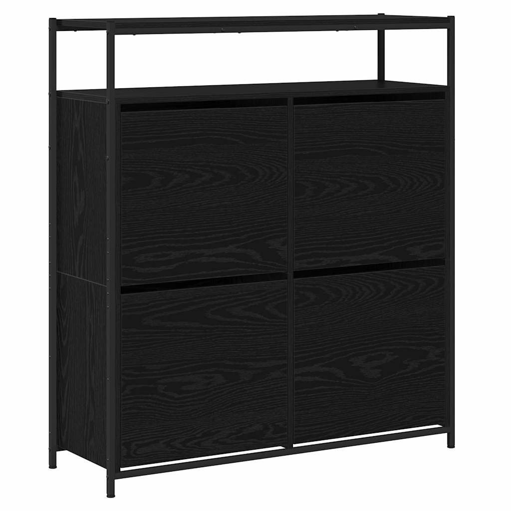 vidaXL Schuhregal Schuhschrank 100 x 34 x 112 cm Holzwerkstoff, 1-tlg.