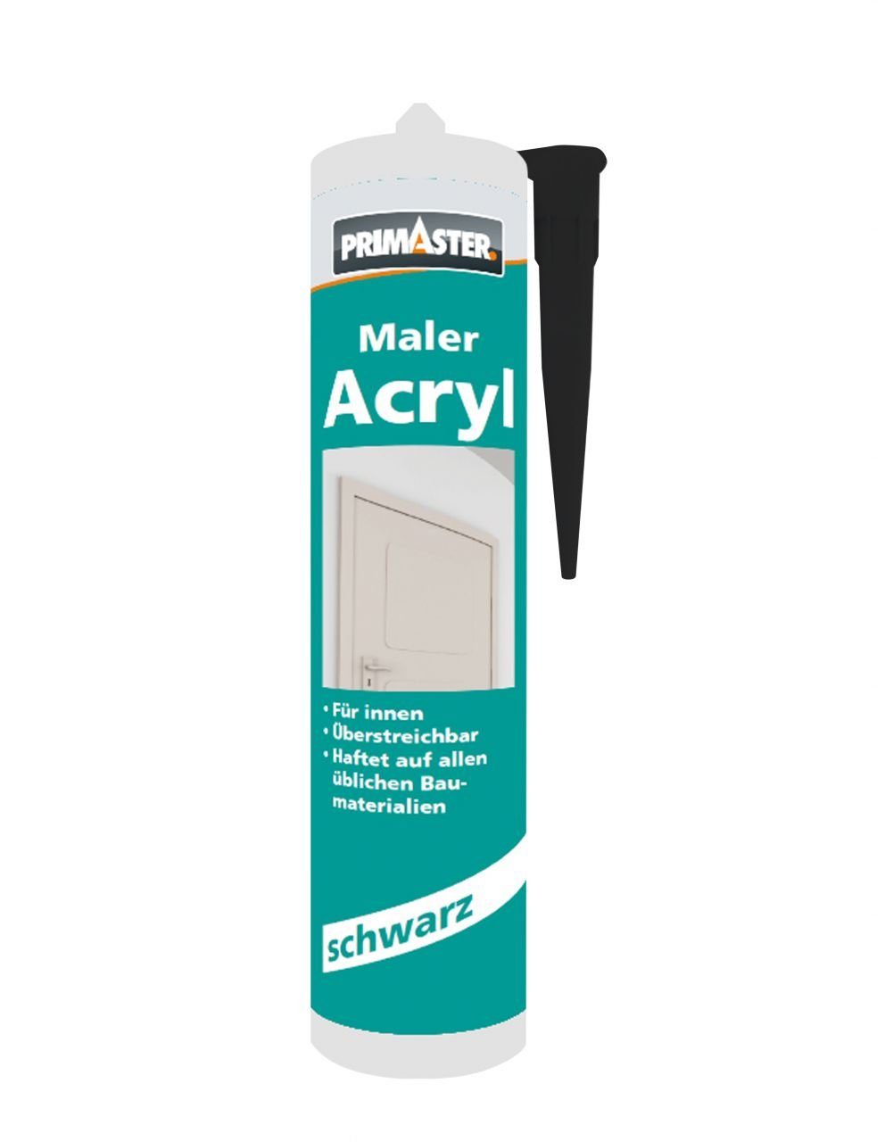 Primaster Silikon Primaster Maler Acryl schwarz 310 ml