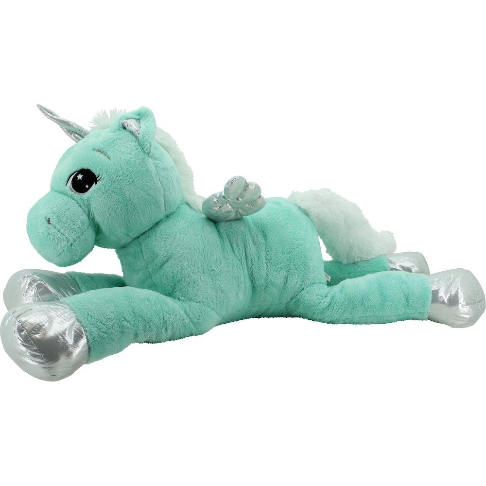Sweety-Toys Kuscheltier Sweety Toys 11957 Einhorn Kuscheltier 115 cm türkis-Mint