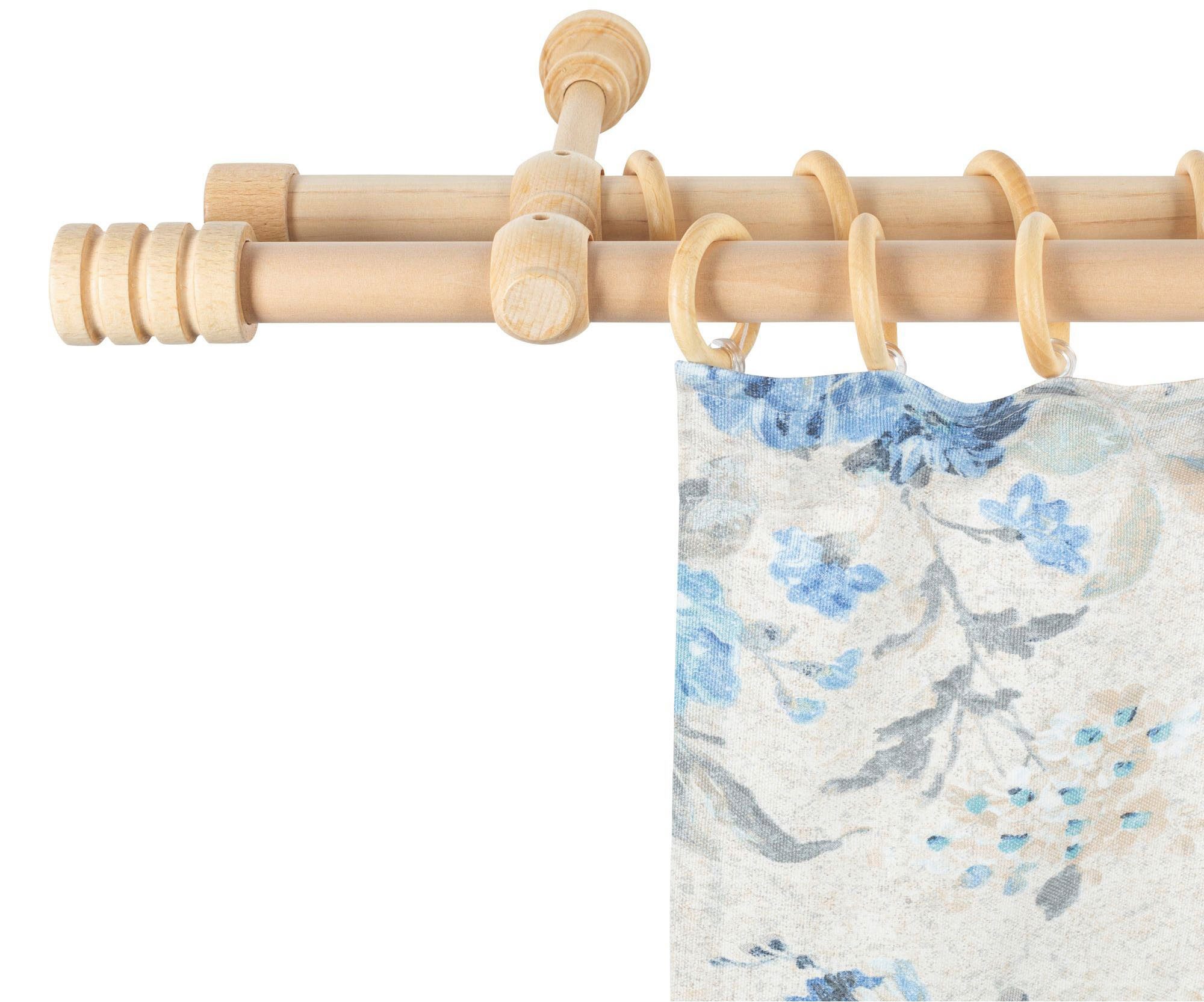 SN DECO GROUP Gardinenstange Pisa, 2-läufig, günstig online kaufen