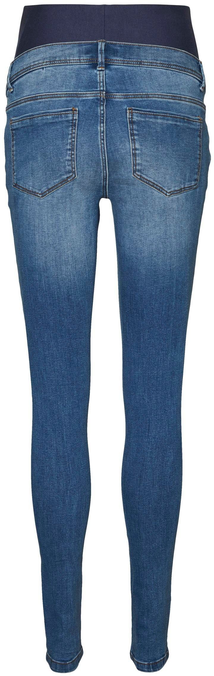 Mamalicious Umstandsjeans MLMILA mit Bauchband