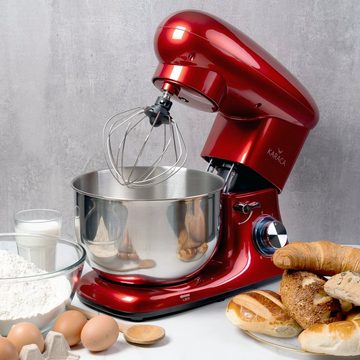 Karaca Küchenmaschine Multichef Stant Mikser Rot, Küchenmaschine
