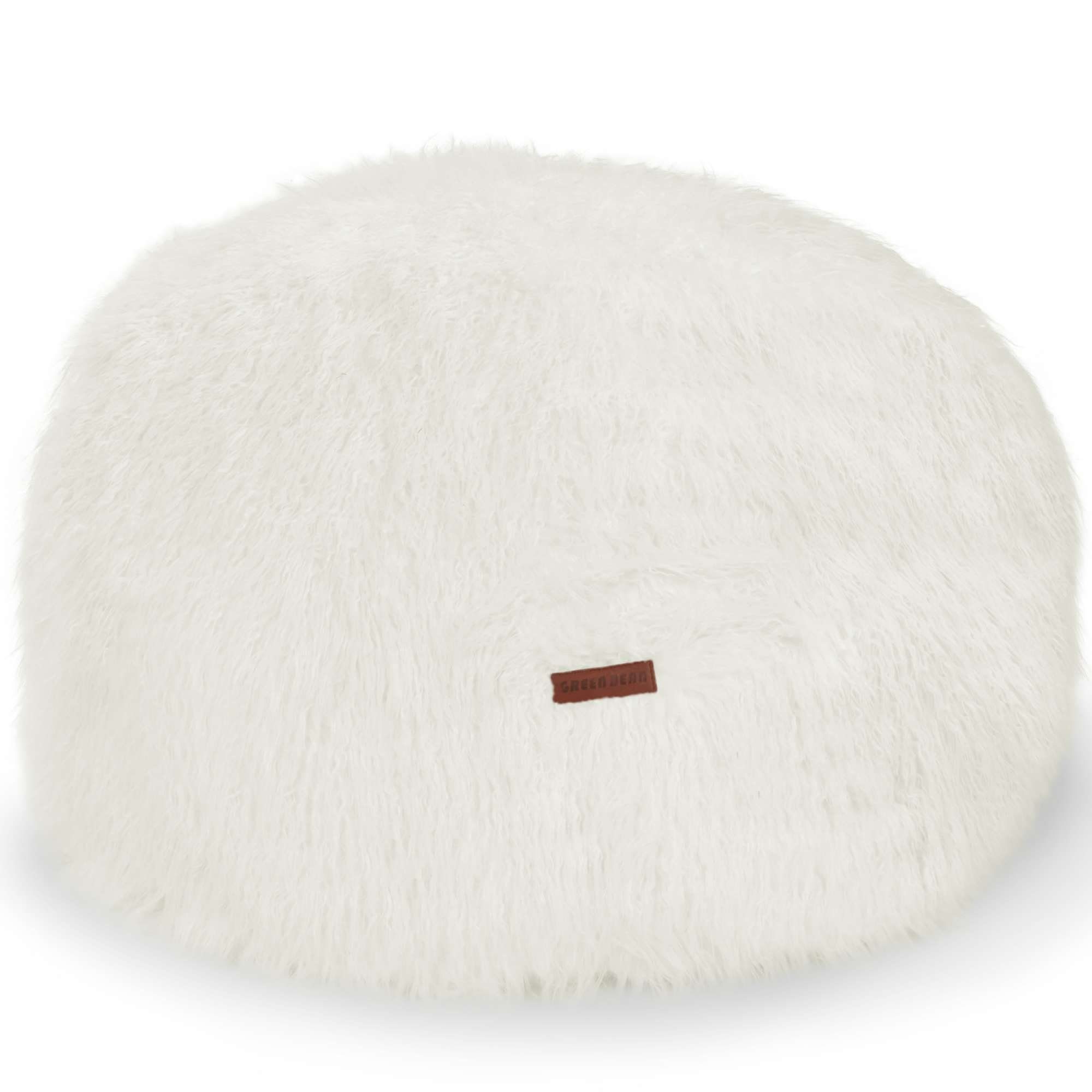 Green Bean Pouf runder Sitzpouf Felloptik in 3 Farben (EPS Perlen Füllung, günstig online kaufen